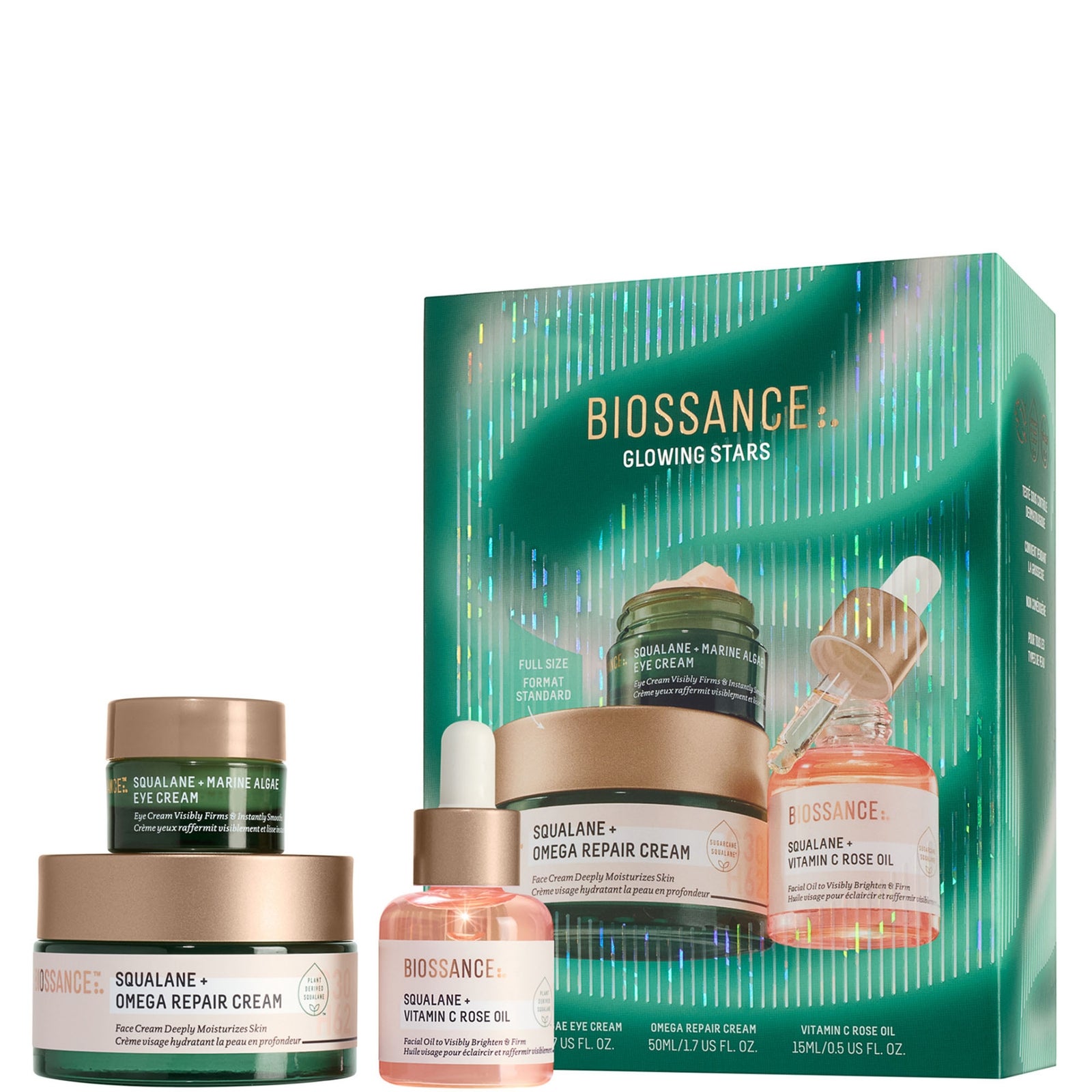 Biossance Holiday 2026 Glowing Stars Set (Worth £87)