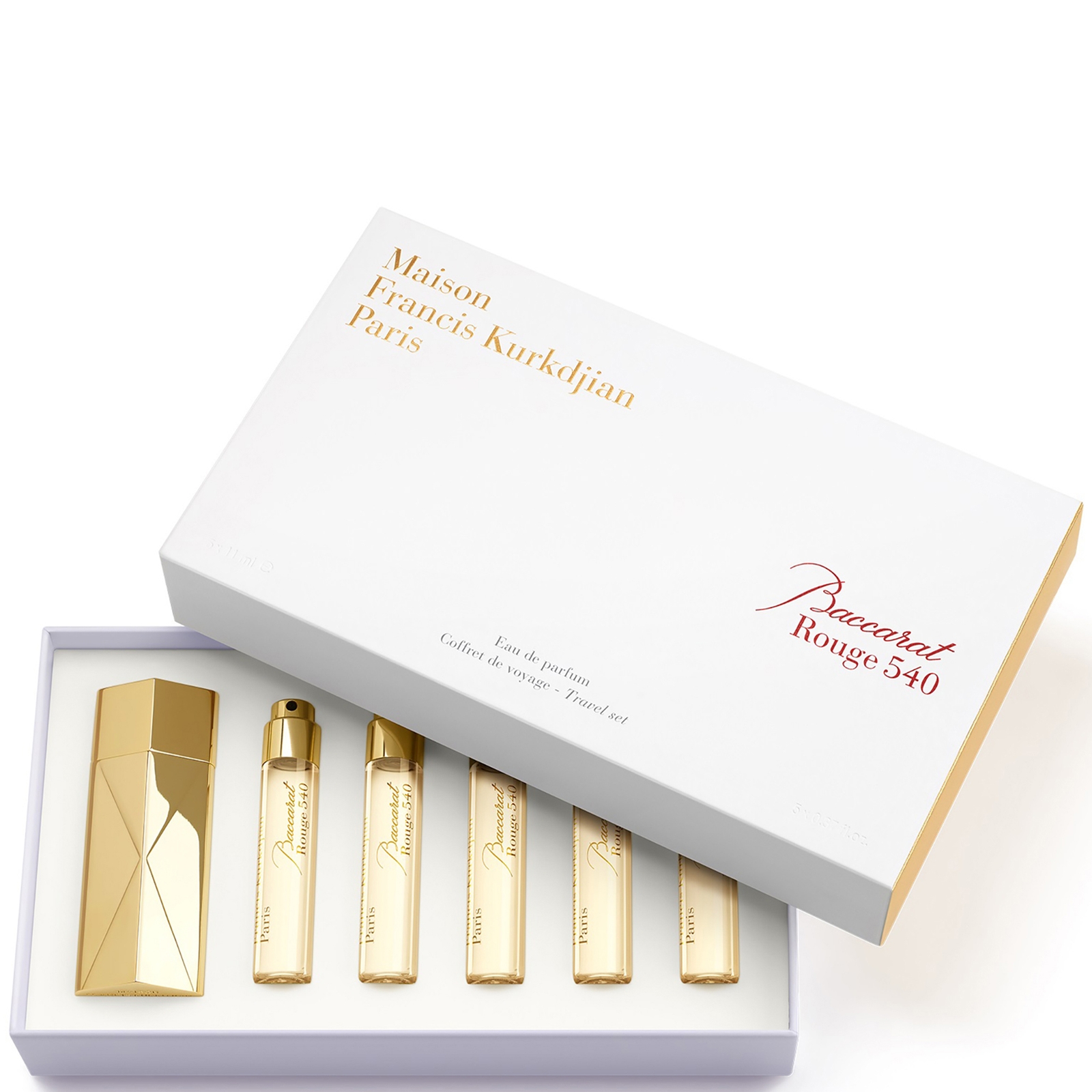 Maison Francis Kurkdjian BACCARAT ROUGE 540 Eau de Parfum Travel set 5*11ml
