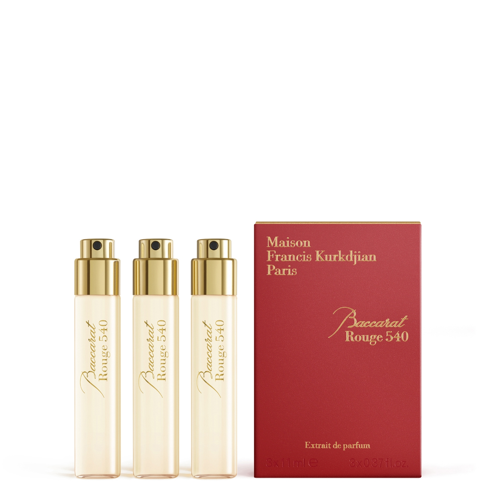 Maison Francis Kurkdjian BACCARAT ROUGE 540 Extrait de Parfum 3*11ml