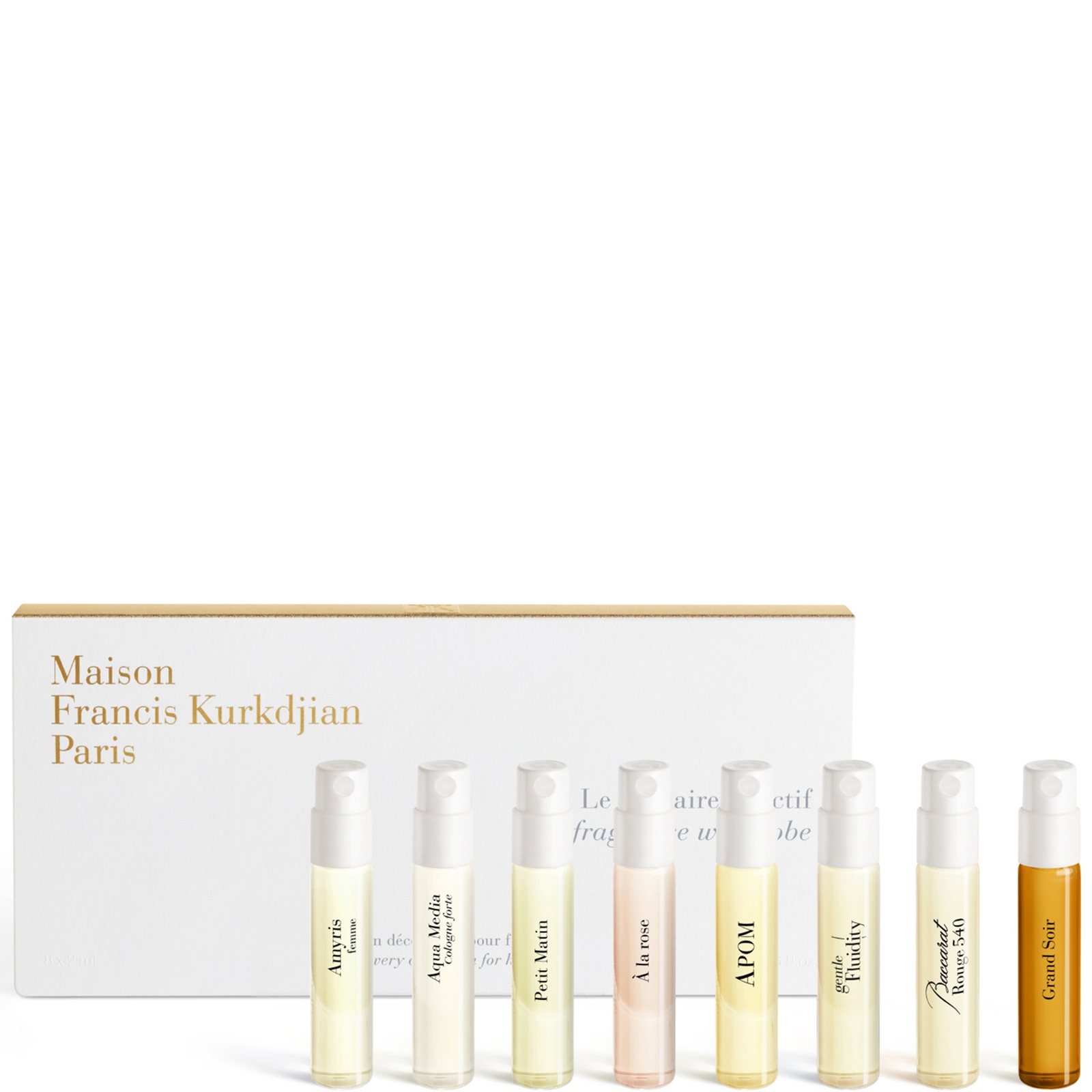 Maison Francis Kurkdjian The Mini Fragrance Wardrobe For Her 8x2ml
