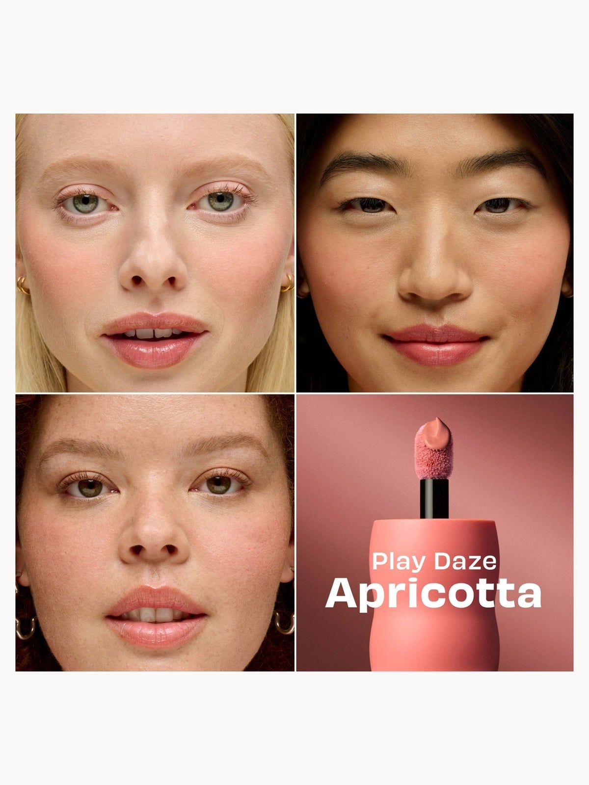 benefit Play Daze Natural-Matte Liquid Blush (Various Shades), Apricotta Warm Apricot, photo 4