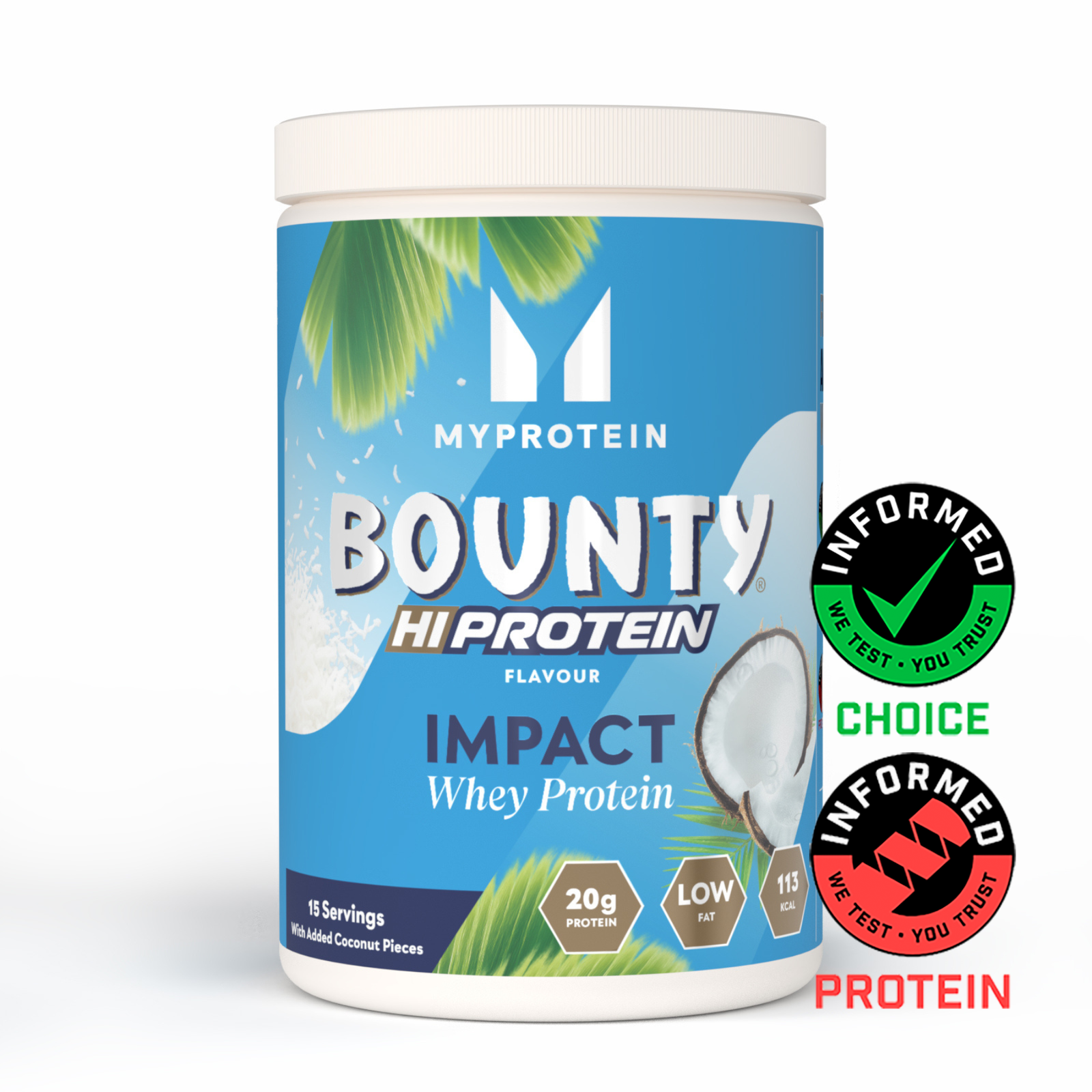 Myprotein UK MyProtein Impact Whey Protein – BOUNTY® - 480g - 15servings