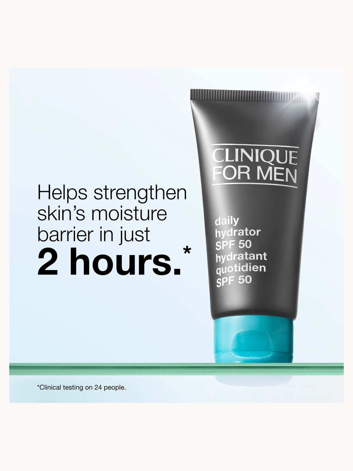 Clinique For Men™ Daily Hydrating SPF 50 Moisturiser 75ml 2