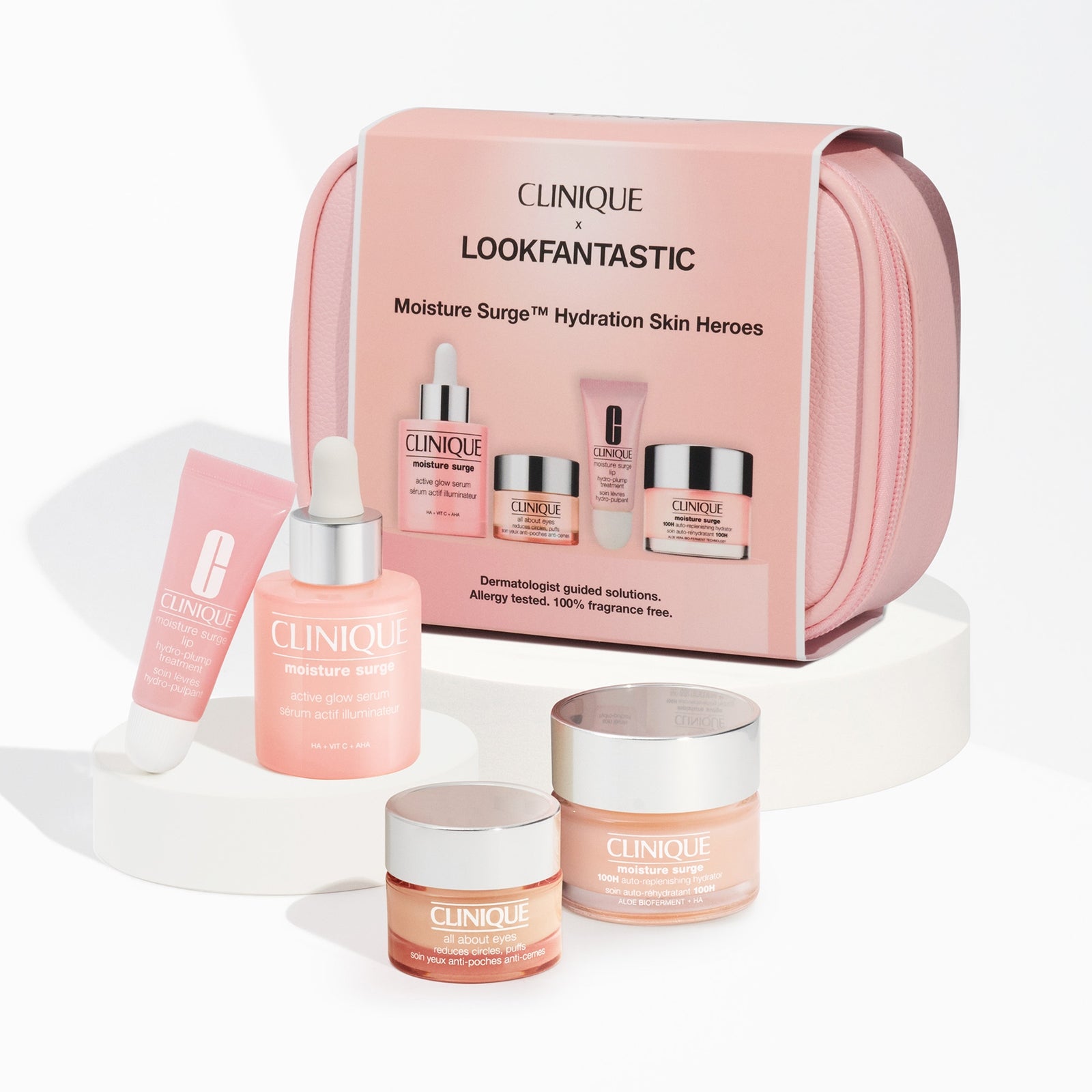 EXCLUSIVE Clinique Moisture Surge Hydration Skin Heroes Set 2