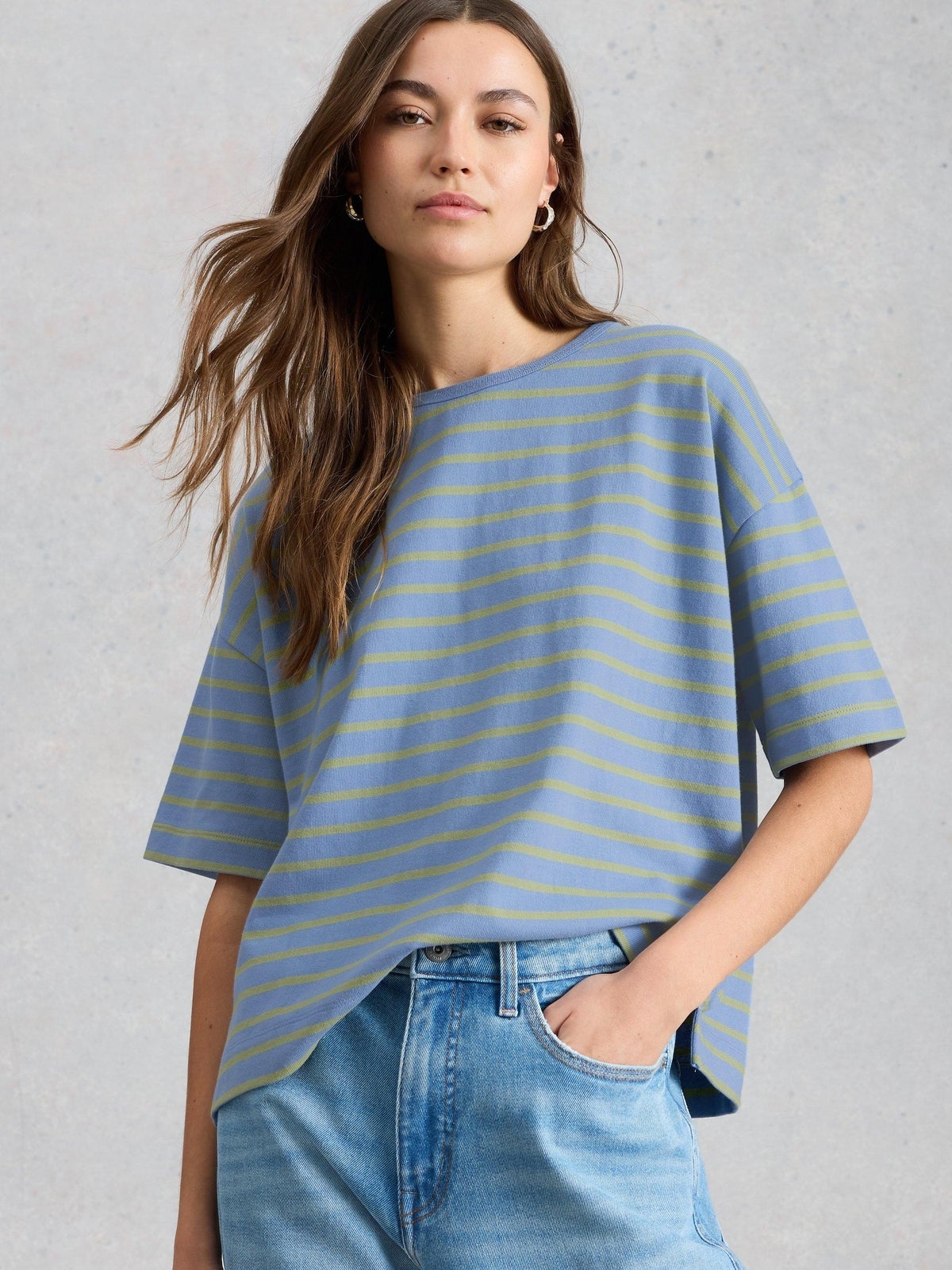 Gestreiftes T-Shirt Kat - 46