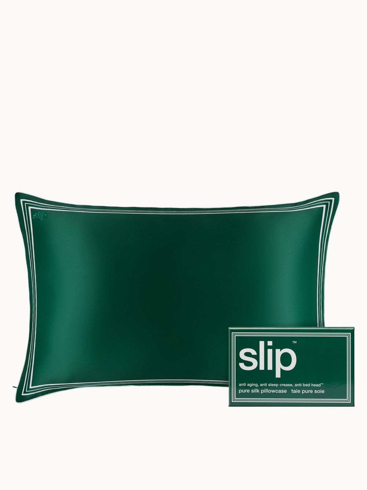 Slip Pure Silk Queen Pillowcase - The Green