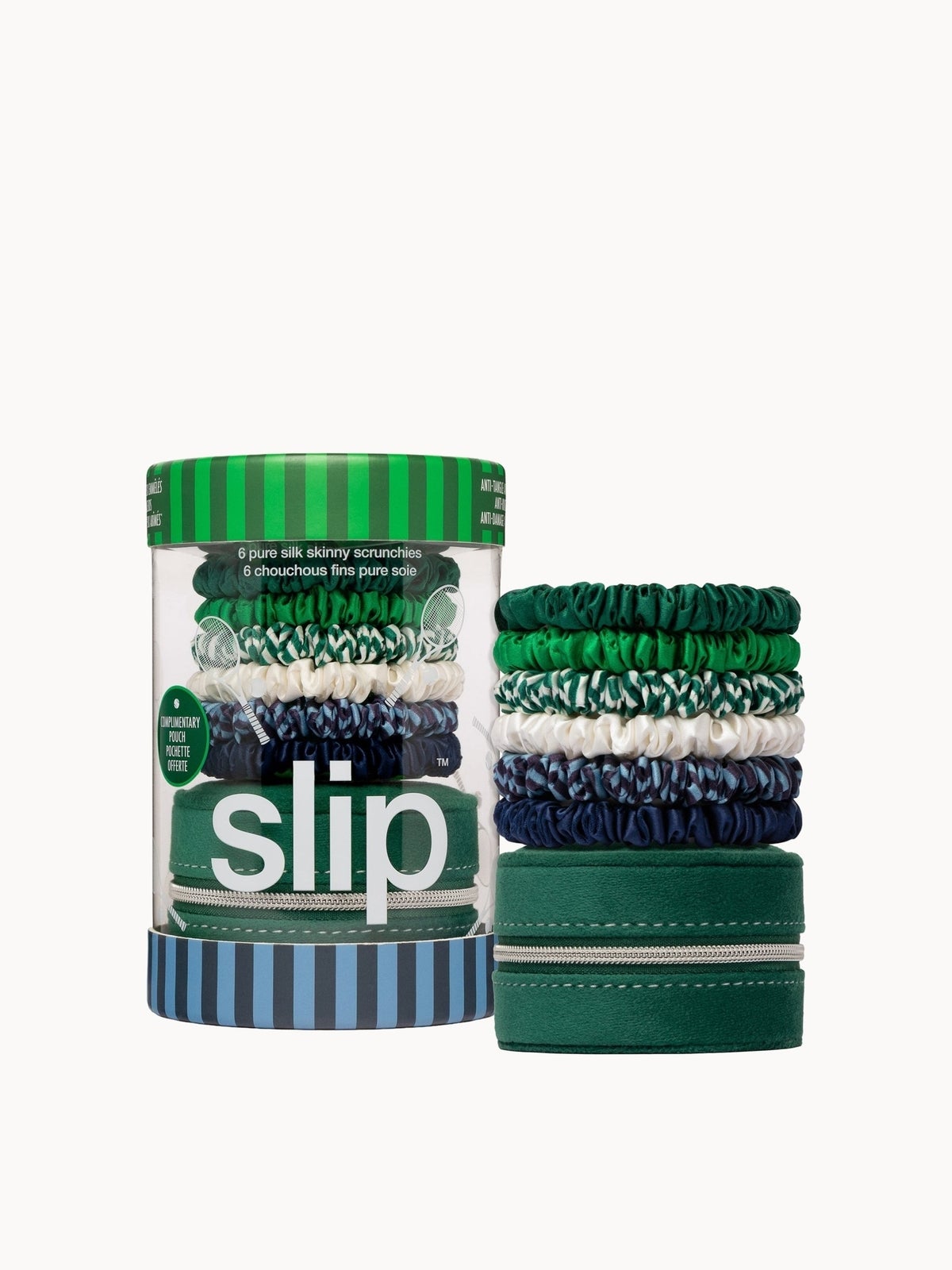 Slip Pure Silk Skinny Scrunchies With Complimentary Pouch - Hair On Point