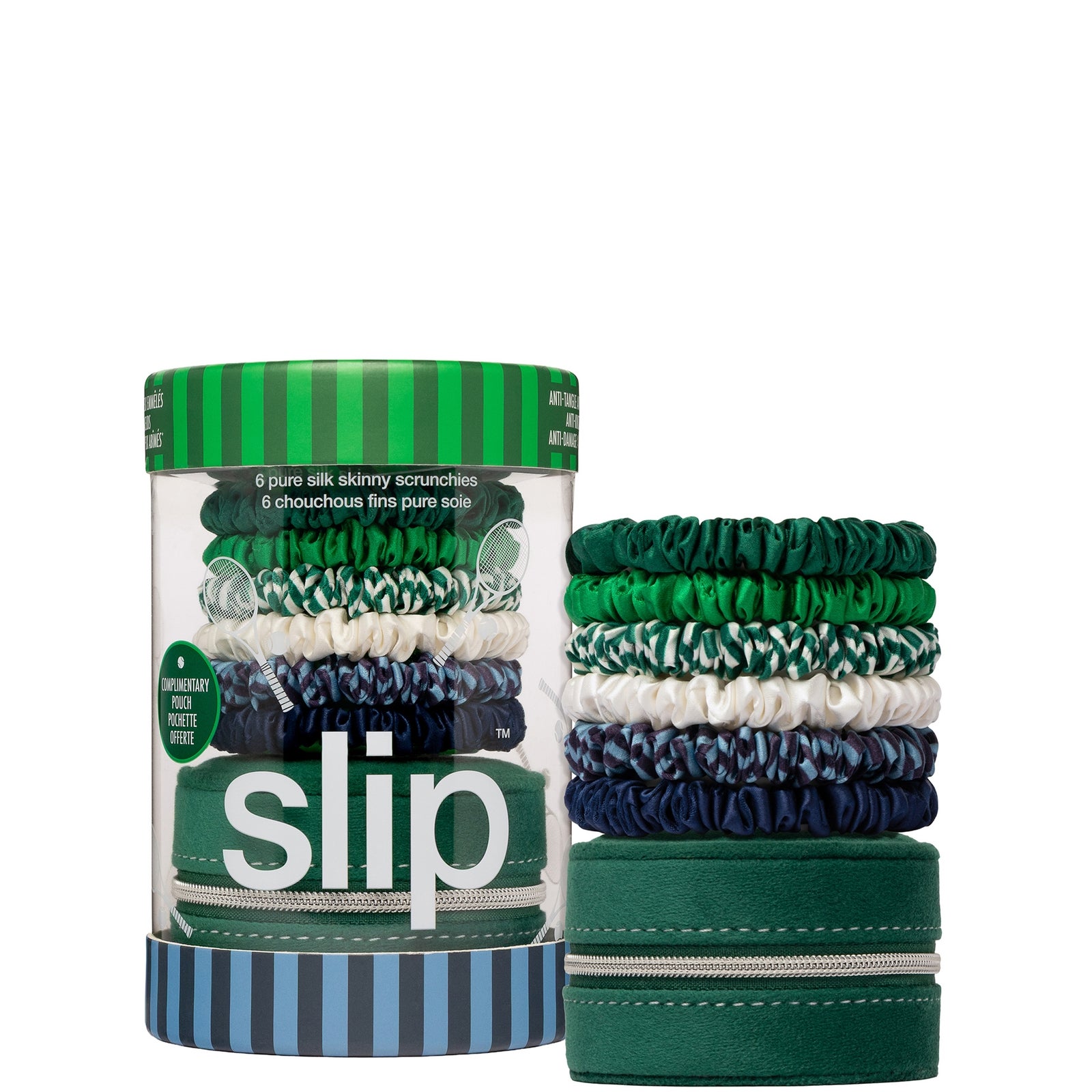 Slip Pure Silk Skinny Scrunchies With Complimentary Pouch - Hair On Point