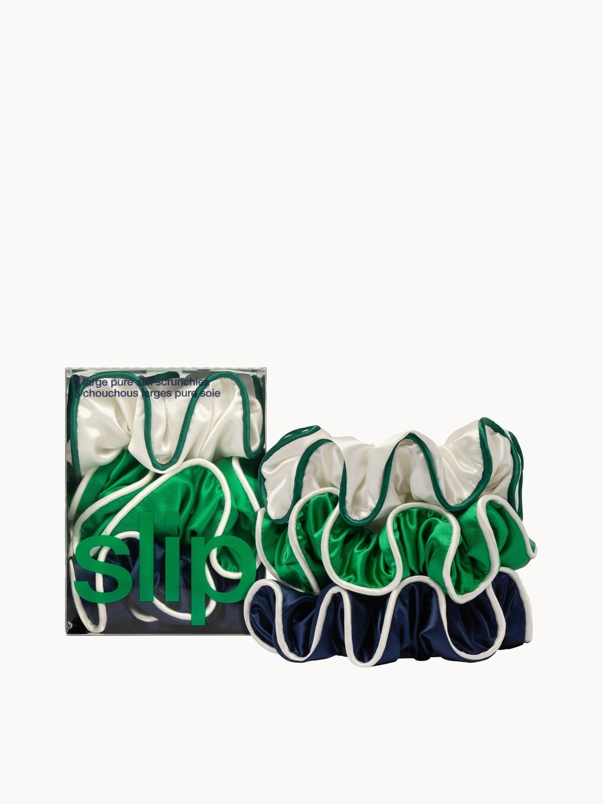 Slip Pure Silk Large Scrunchies - Game Day