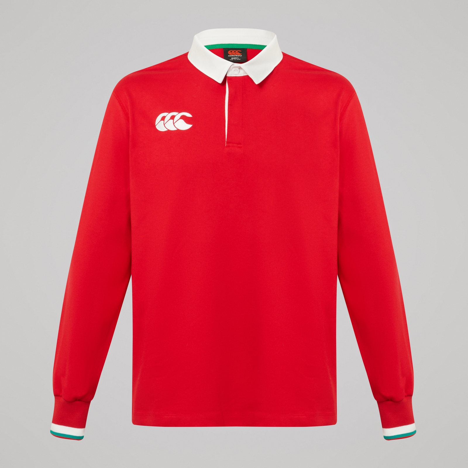 Canterbury Adult Unisex Classic Long Sleeve Jersey Red - 3XL