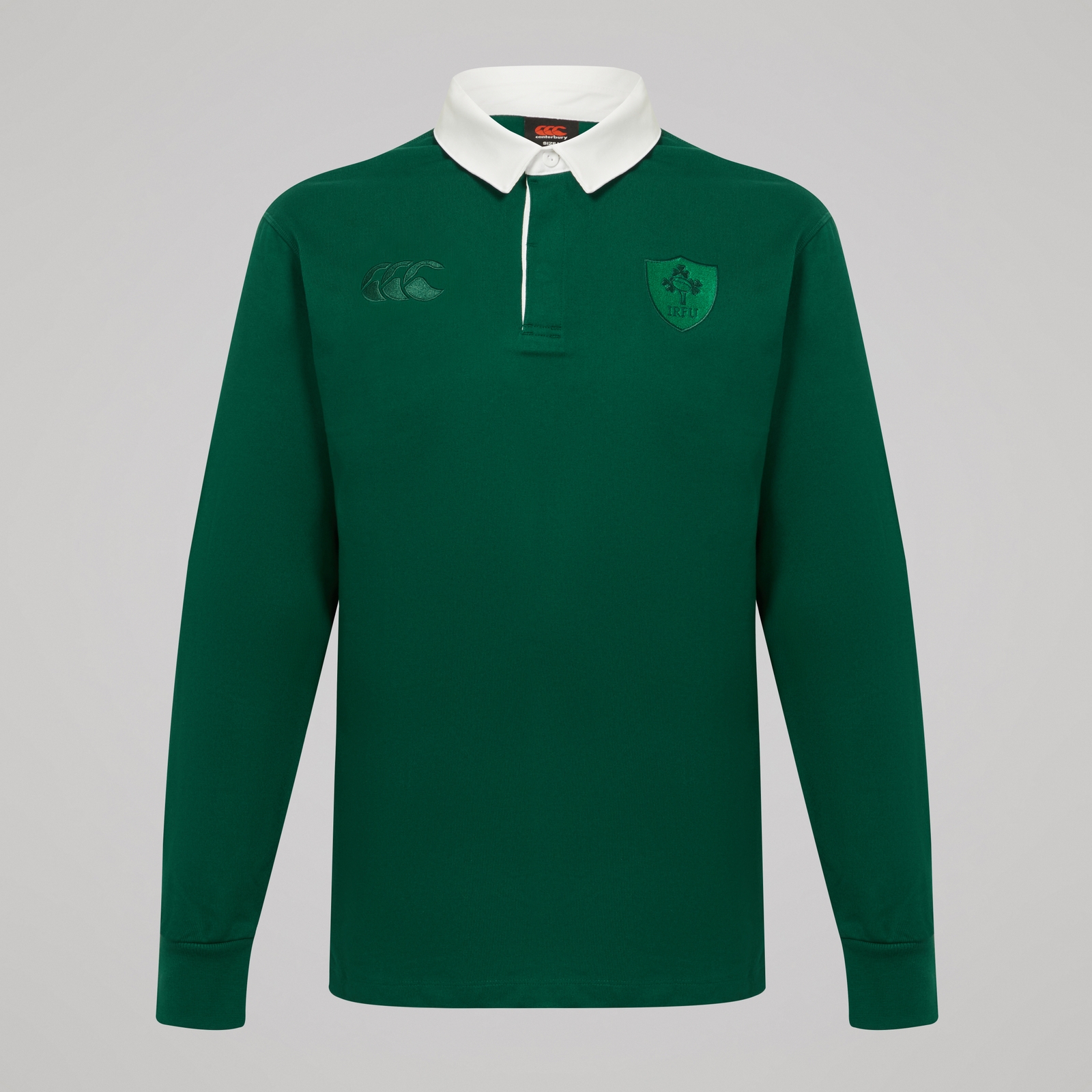 Canterbury Adult Unisex Ireland Classic Long Sleeve Jersey Dark Green - M