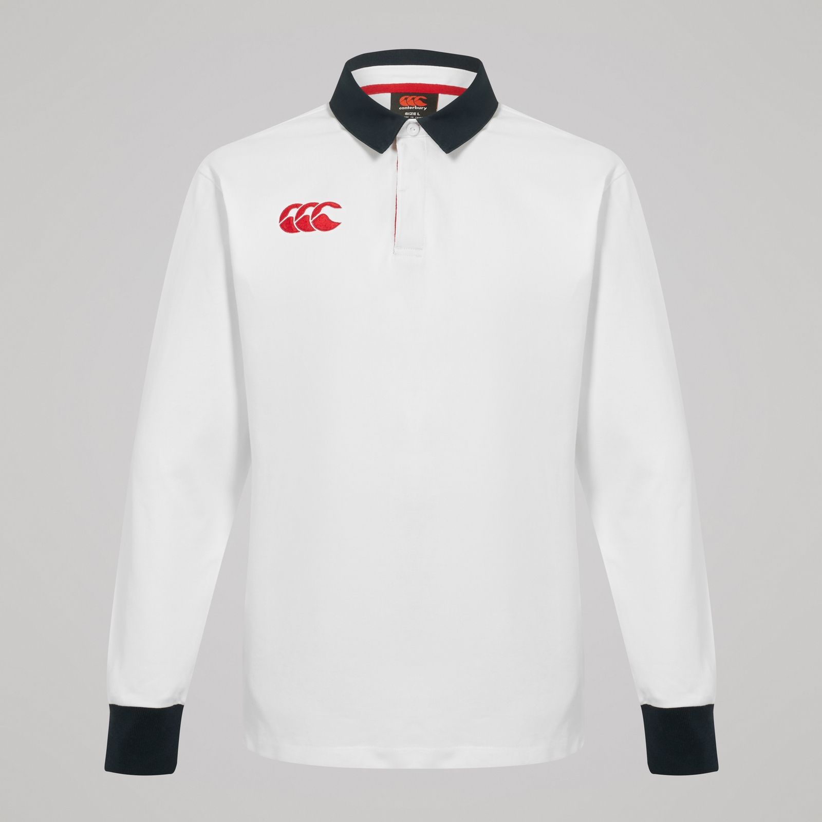 Canterbury Adult Unisex Classic Long Sleeve Jersey White - L