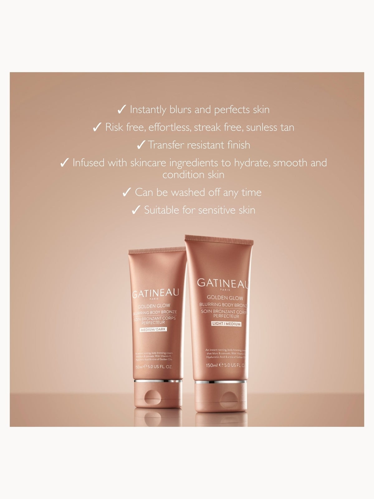 Gatineau Golden Glow Blurring Body Bronze Medium Dark 3