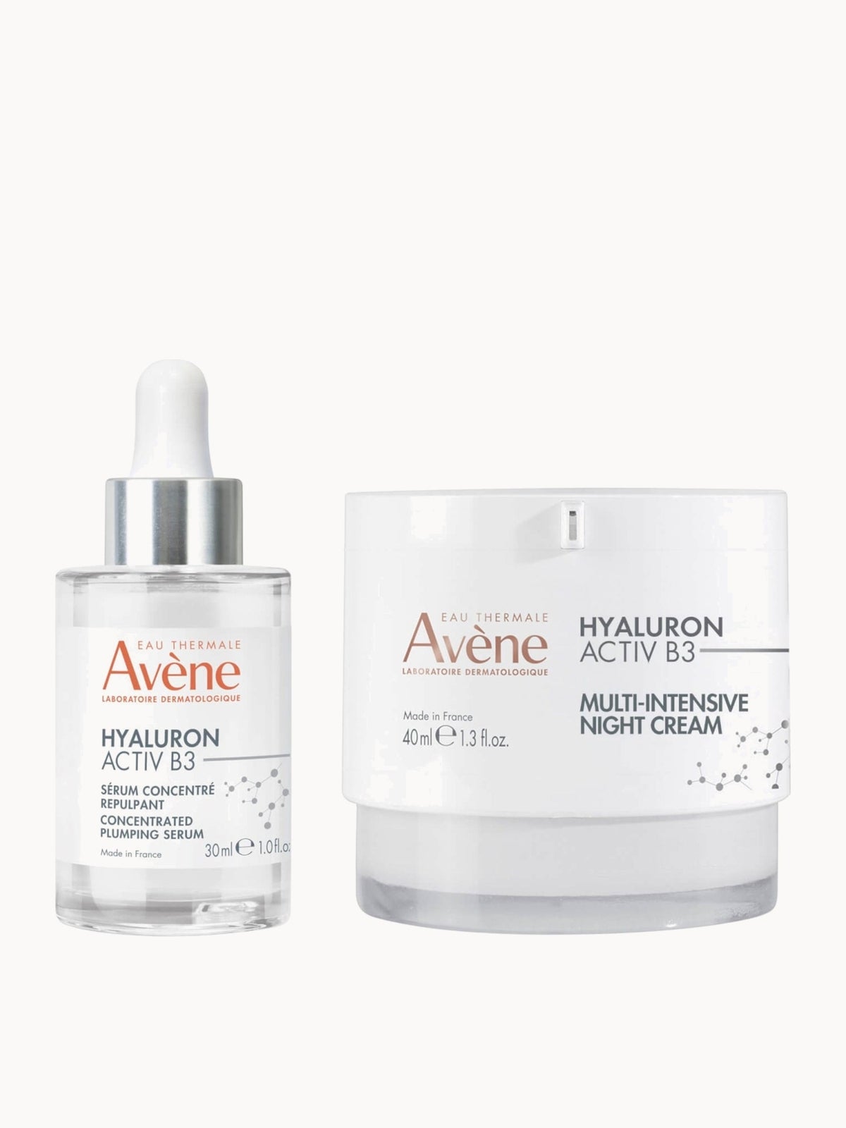 Avène Regenerating Night Routine with Hyaluron Activ B3