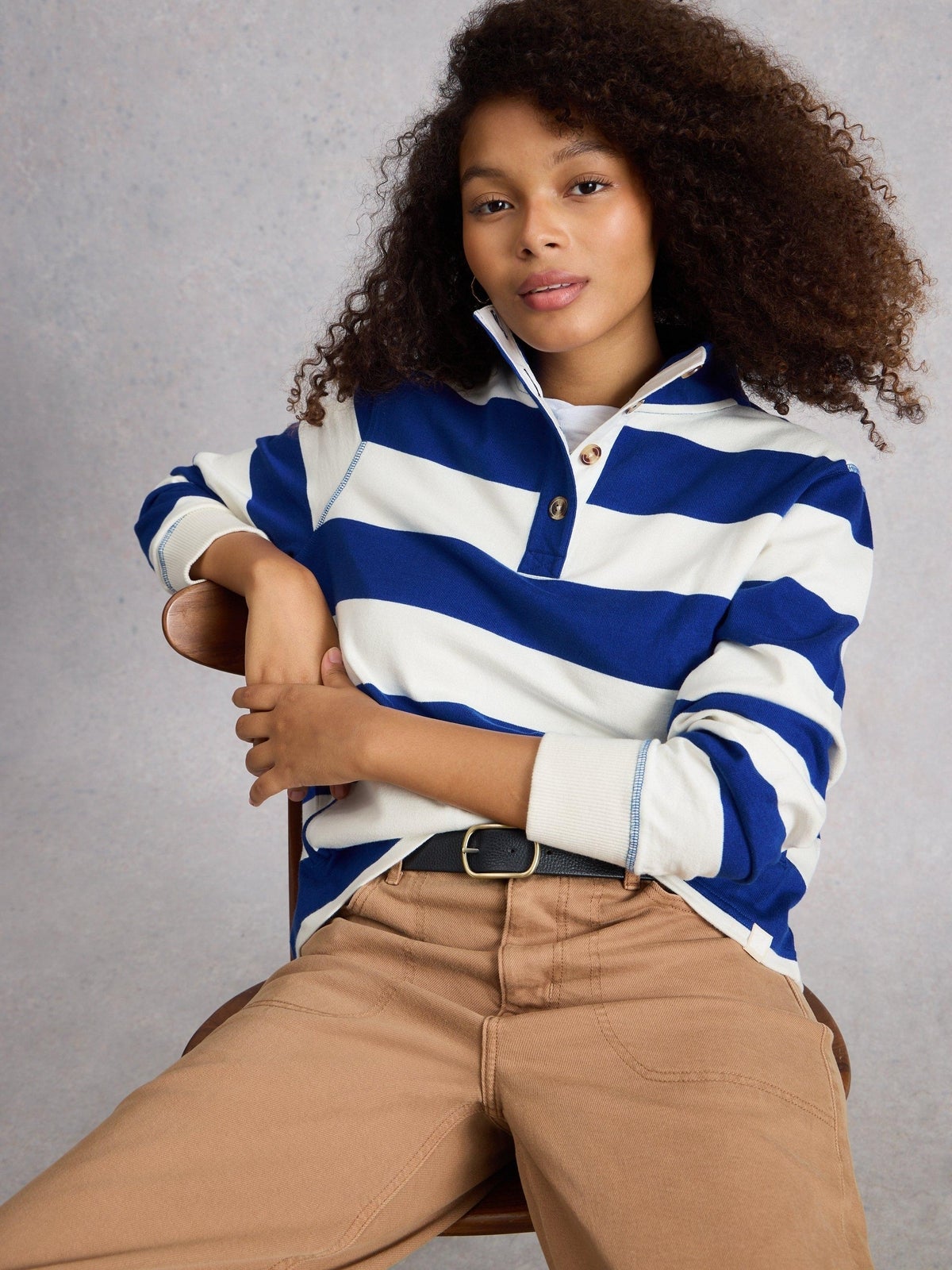 Gestreiftes Sweatshirt Bobby - 42