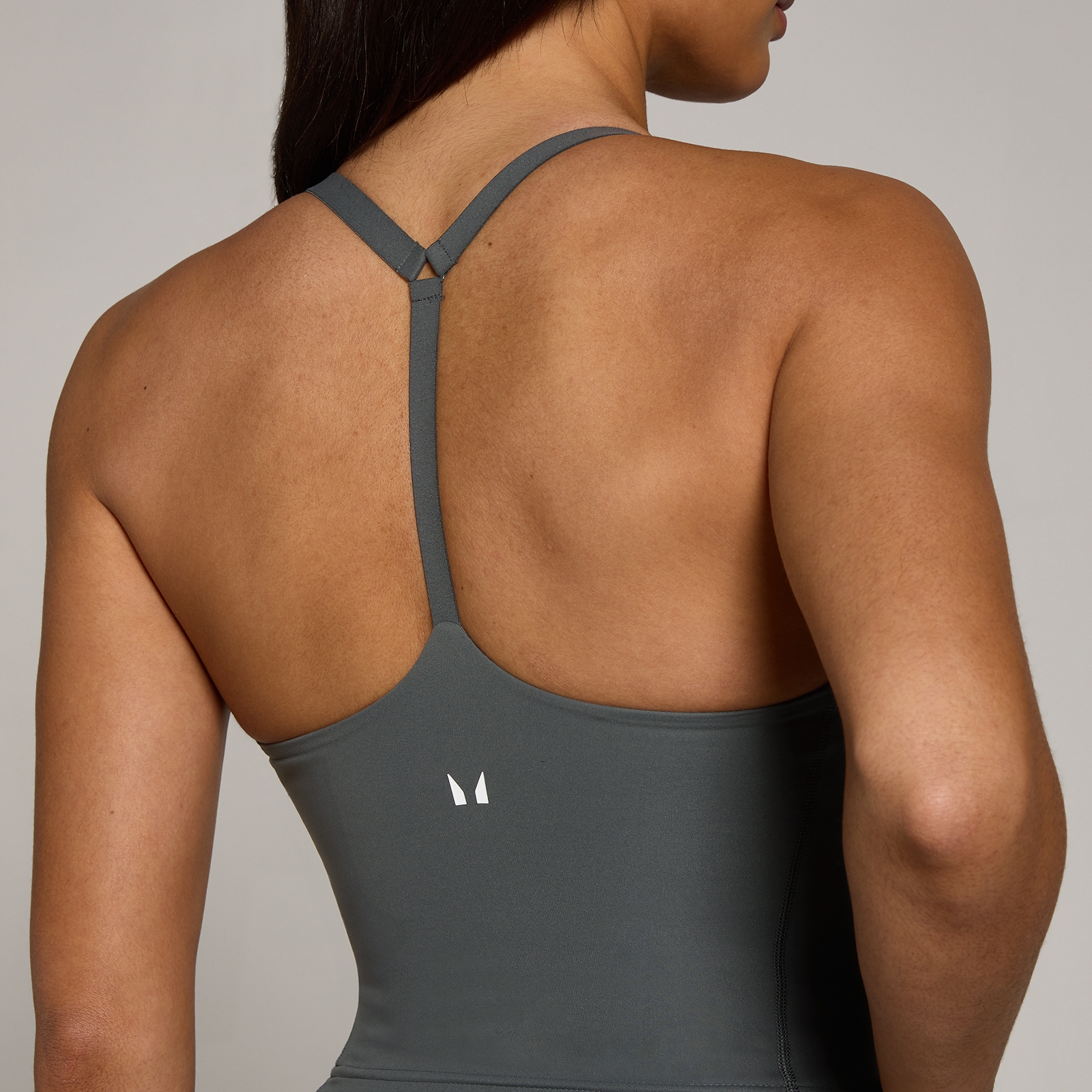 Thumbnail - MP Women's Tempo Strappy Racerback Vest - Dark Grey - M