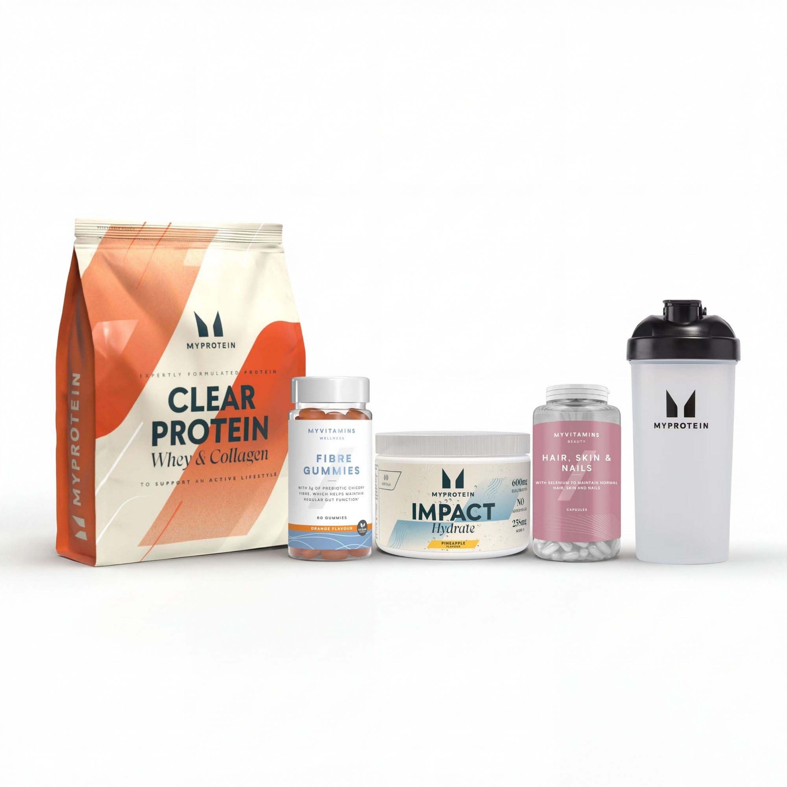 Myprotein UK MyProtein Myprotein GLP-1 Wellness Nutrition Essentials Bundle - Pineapple - Orange Mango