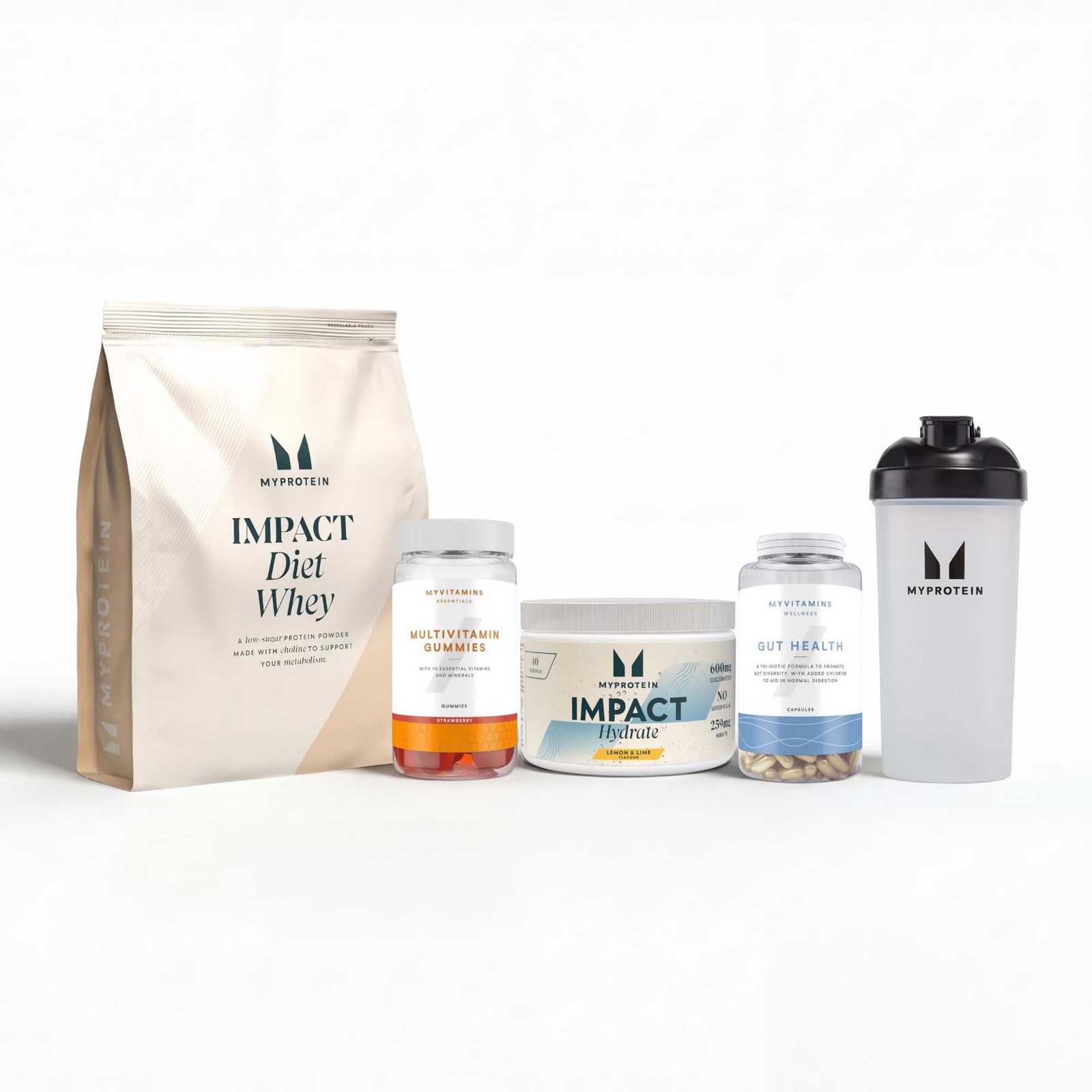 Myprotein UK MyProtein Myprotein GLP-1 Complete Nutrition Support Bundle - Lemon And Lime - Natural Vanilla
