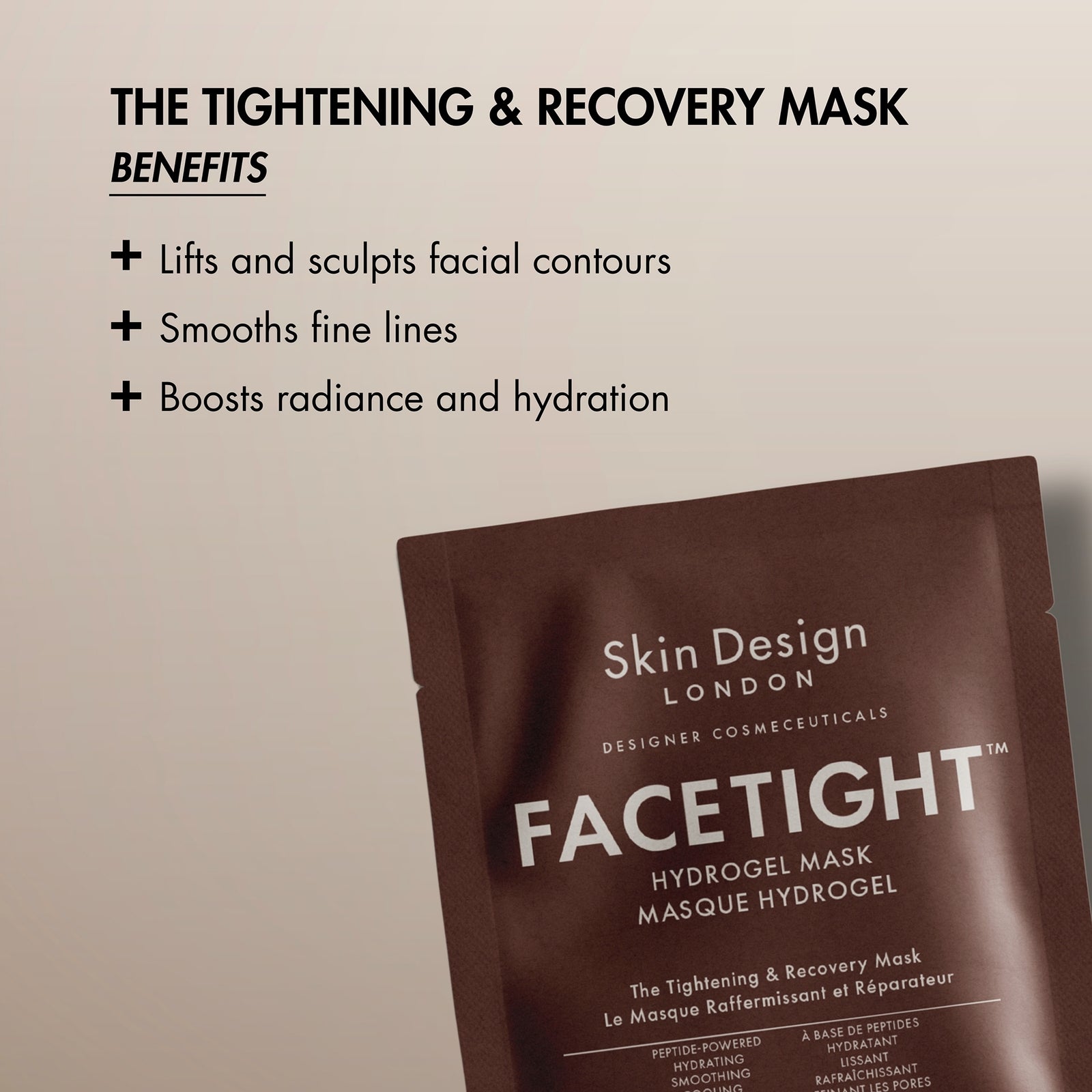 Skin Design London Facetight Hydrogel Mask (Individual) 3