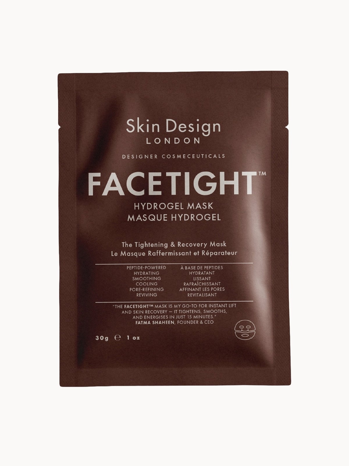 Skin Design London Facetight Hydrogel Mask (Individual)