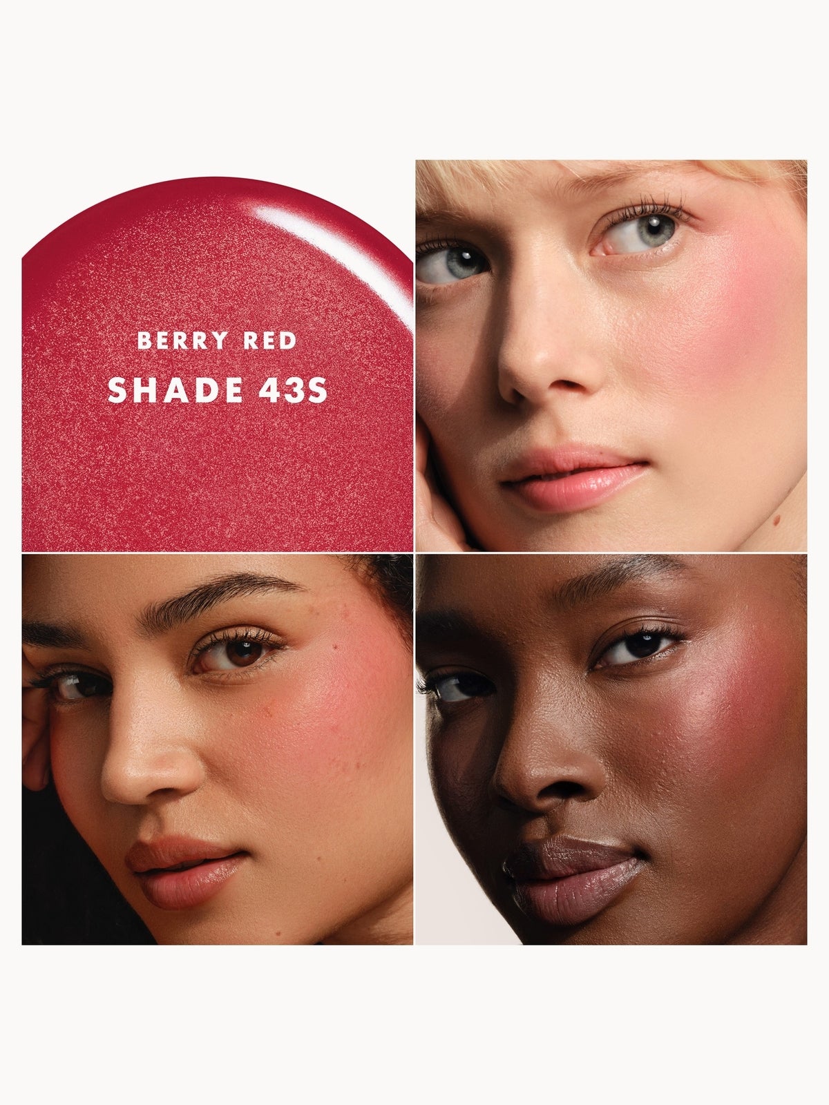 Armani Luminous Silk Cheek Tint Shine (Various Shades) - 43S - Berry Red 3