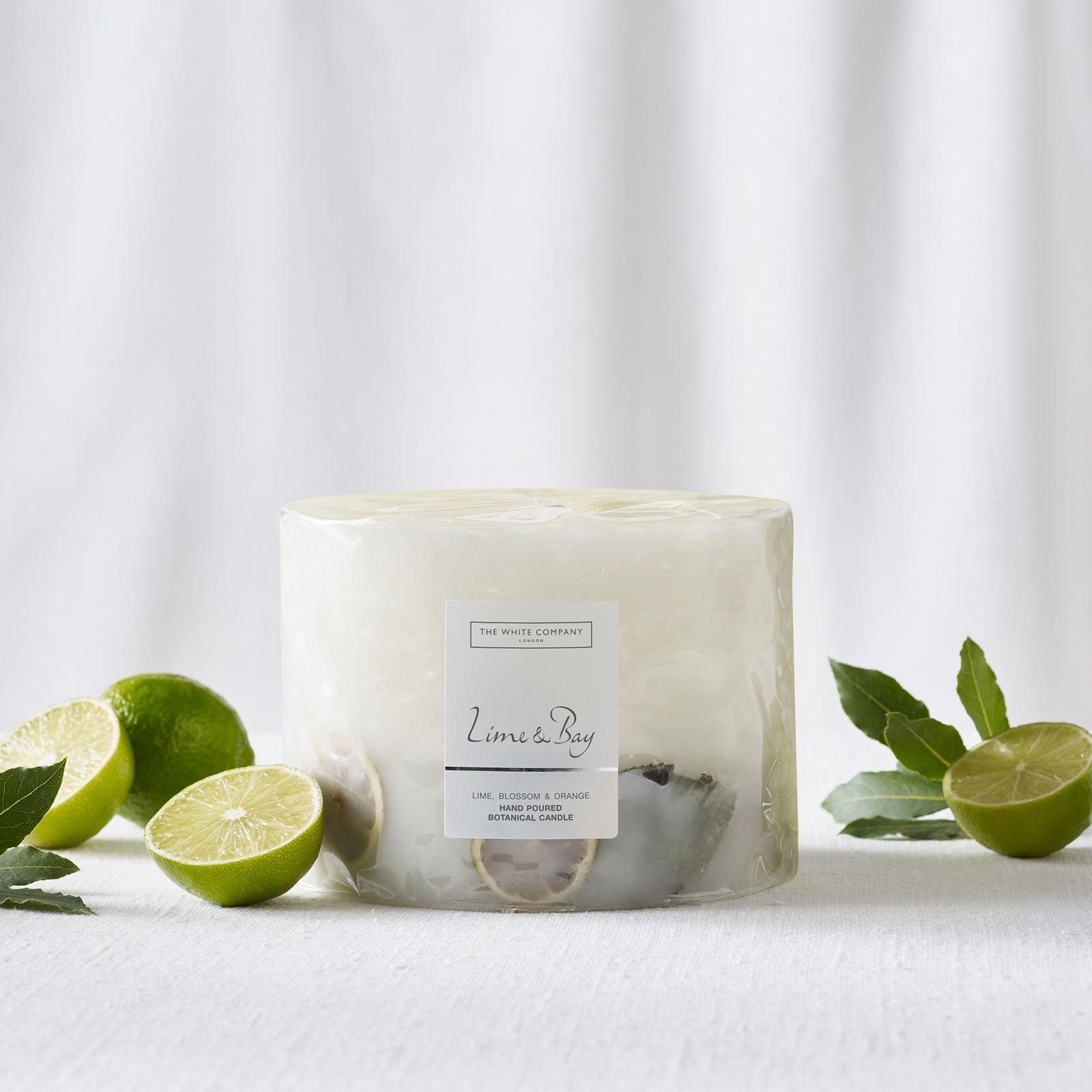 The White Company Lime & Bay Large Botanical Candle 1675g 2