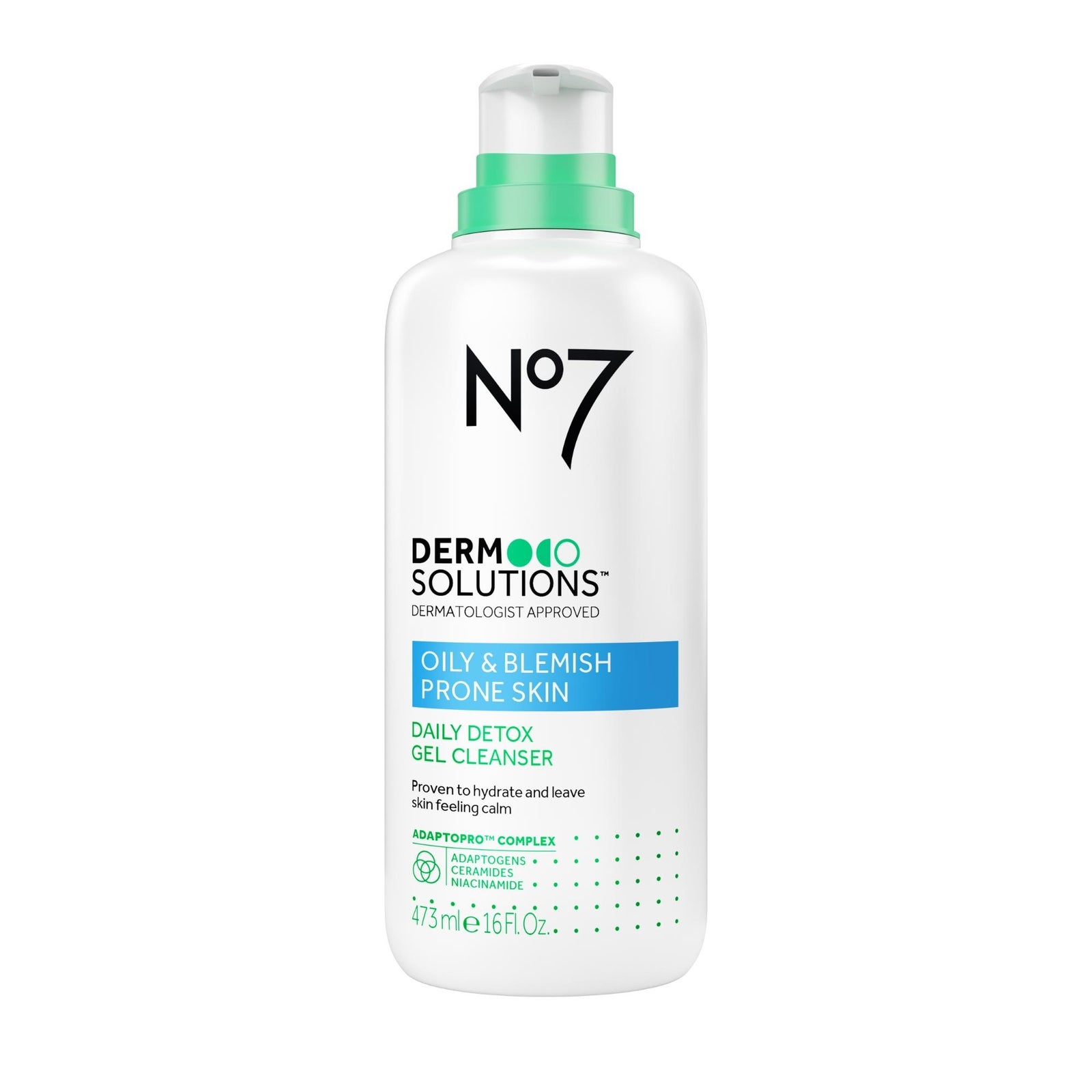 Derm Solutions Daily Detox Gel Cleanser 16 Fl Oz 23$