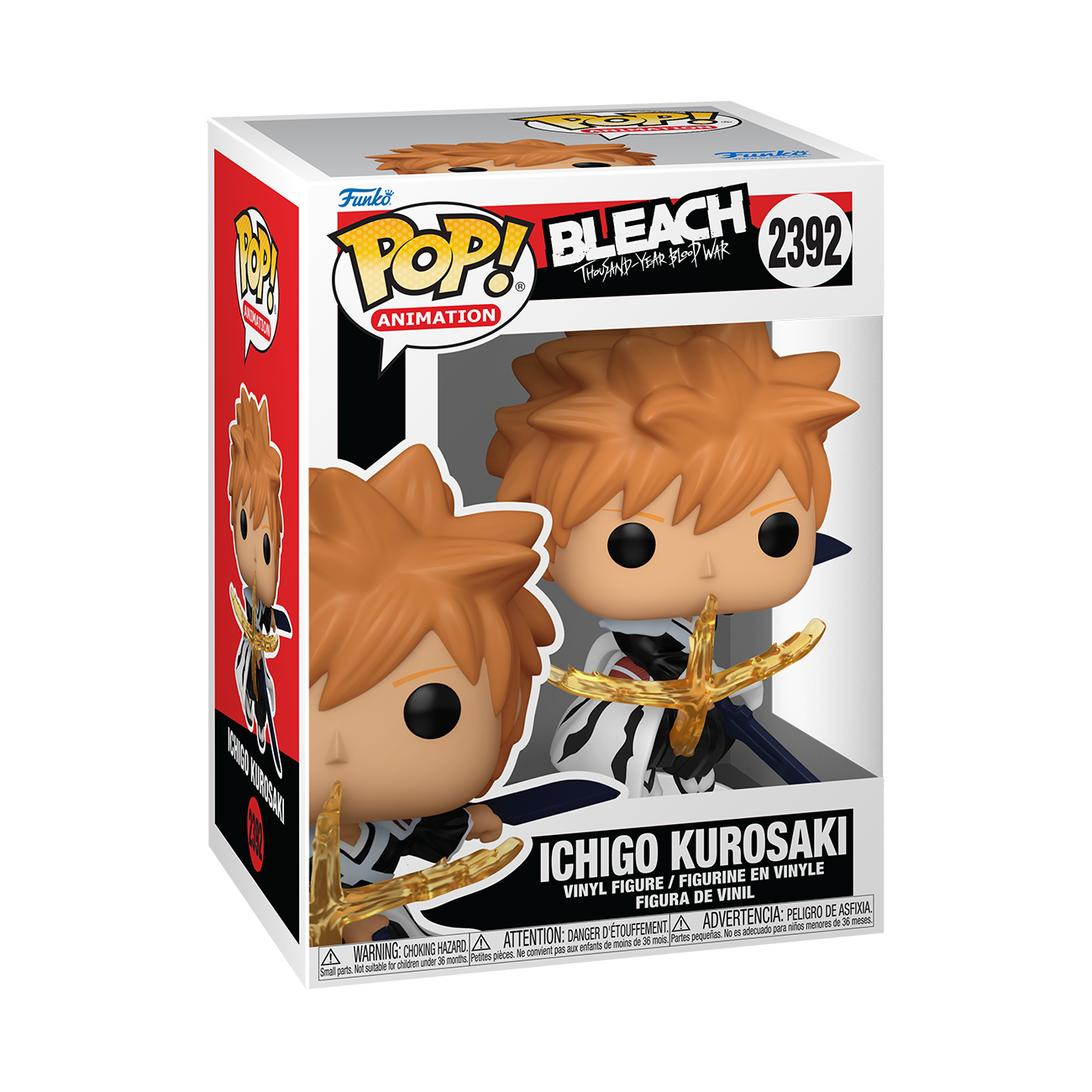 Image of Bleach Thousand Year Blood War Funko POP! Ichigo Kurosaki Vinyl Figure