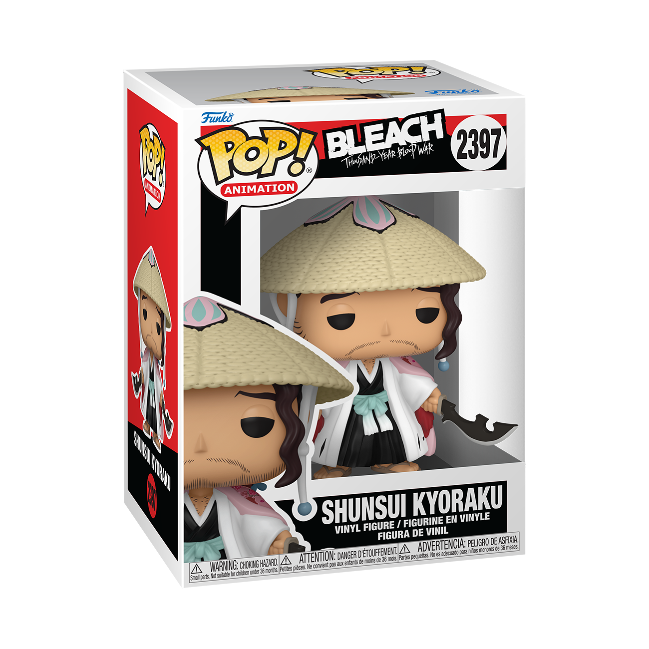 Image of Bleach Thousand Year Blood War Funko POP! Shunsui Kyoraku Vinyl Figure