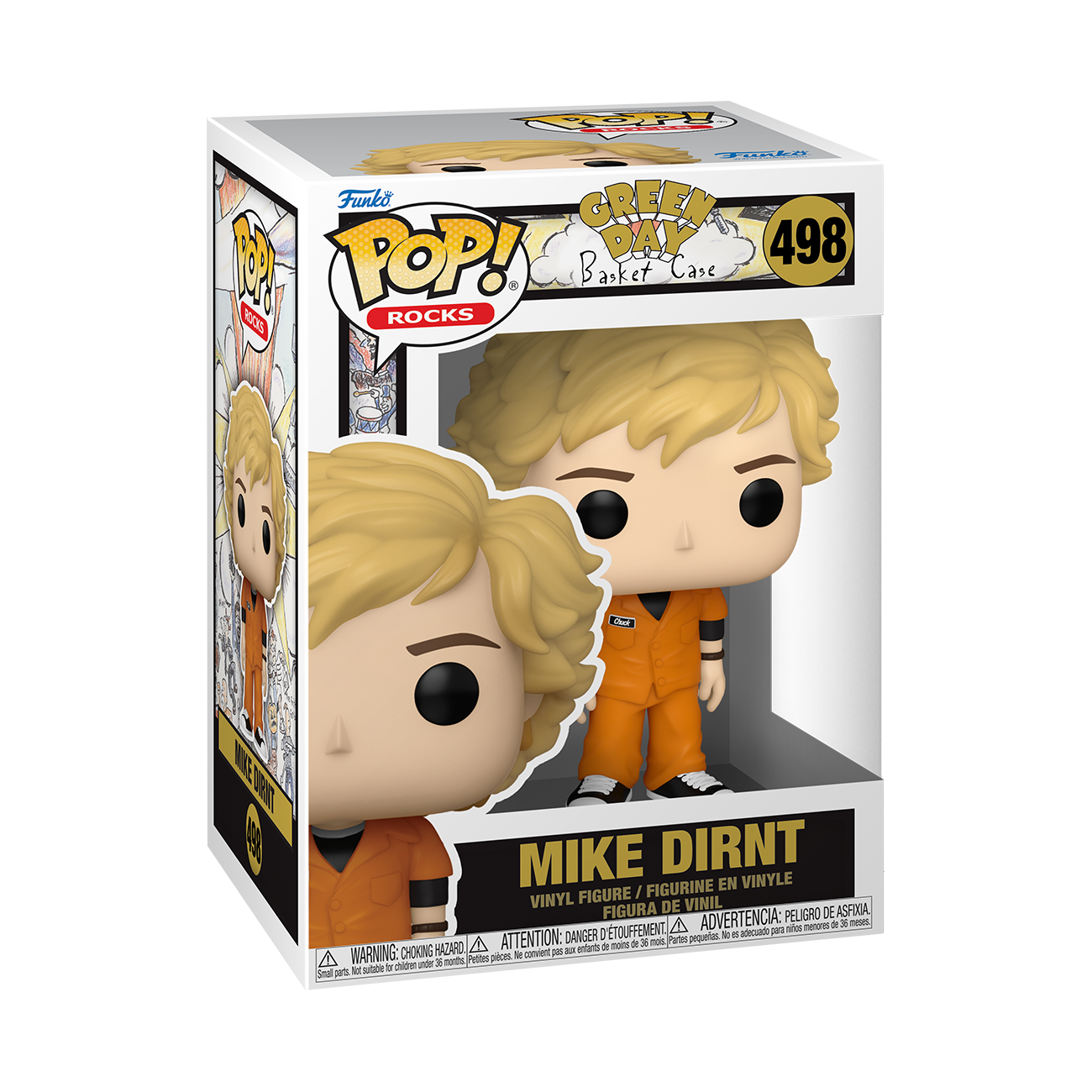 Image of Green Day Funko POP! Mike Dirnt Basket Case Vinyl Figure