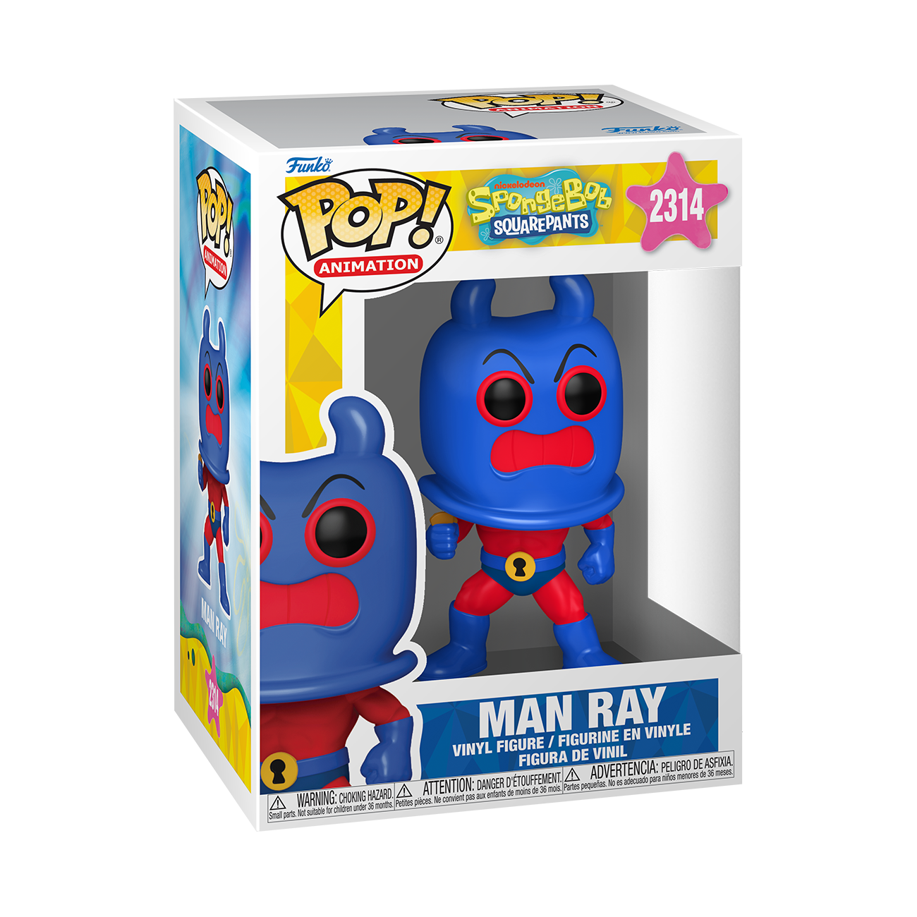 Image of SpongeBob SquarePants Funko POP! Man Ray Vinyl Figure