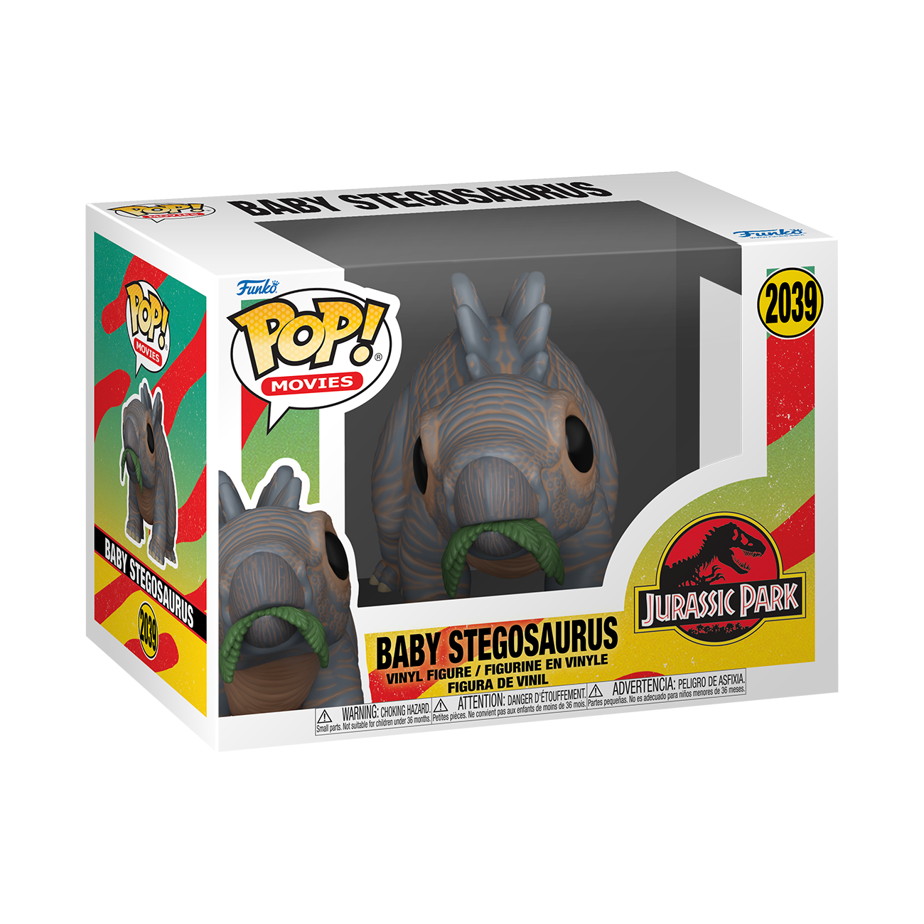Image of Jurassic Park Funko POP! Baby Stegosaurus Vinyl Figure