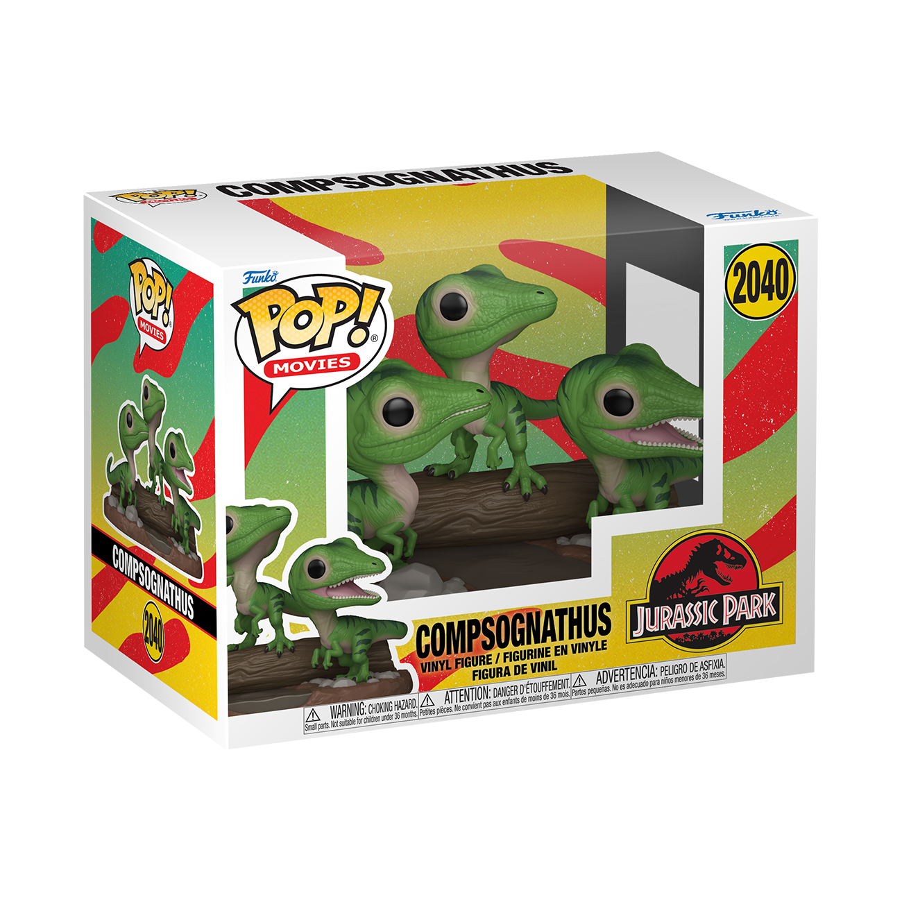 Image of Jurassic Park Funko POP! Compsognathus Premium Vinyl Figure