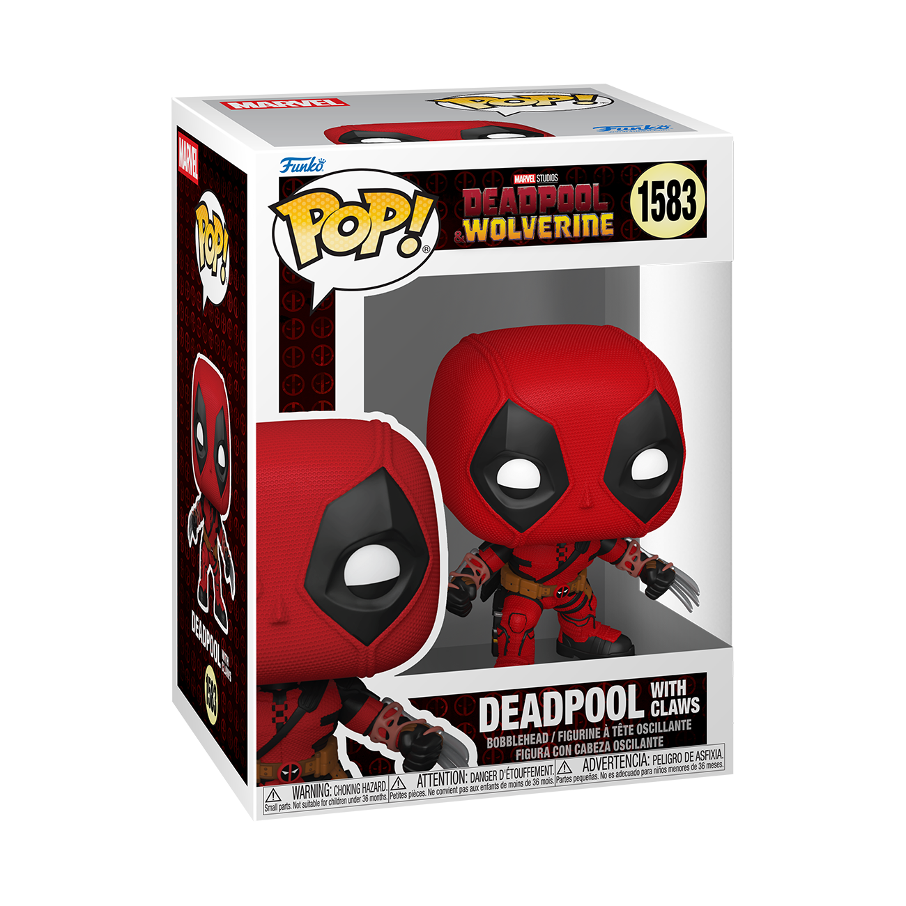 Image of Deadpool Funko POP! Deadpool with Claws Vinyl Figure