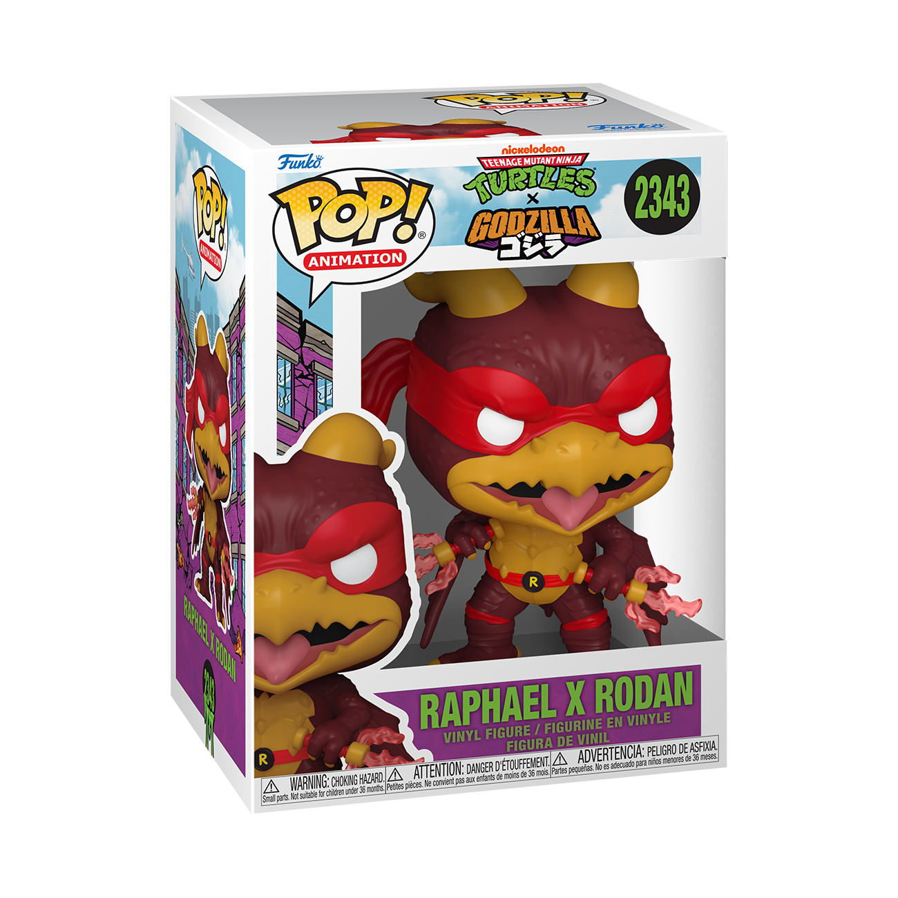 POP Animation: TMNT Raphael X Rodan Funko POP! Vinyl Figure