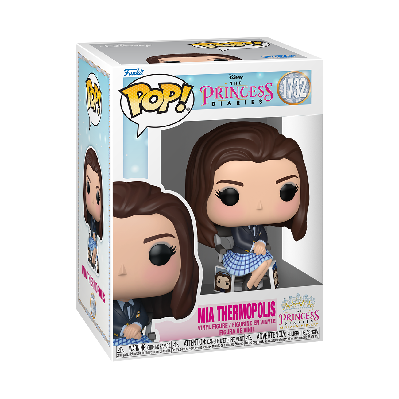 Image of The Princess Diaries Funko POP! Mia Thermopolis Transformation Vinyl Figure