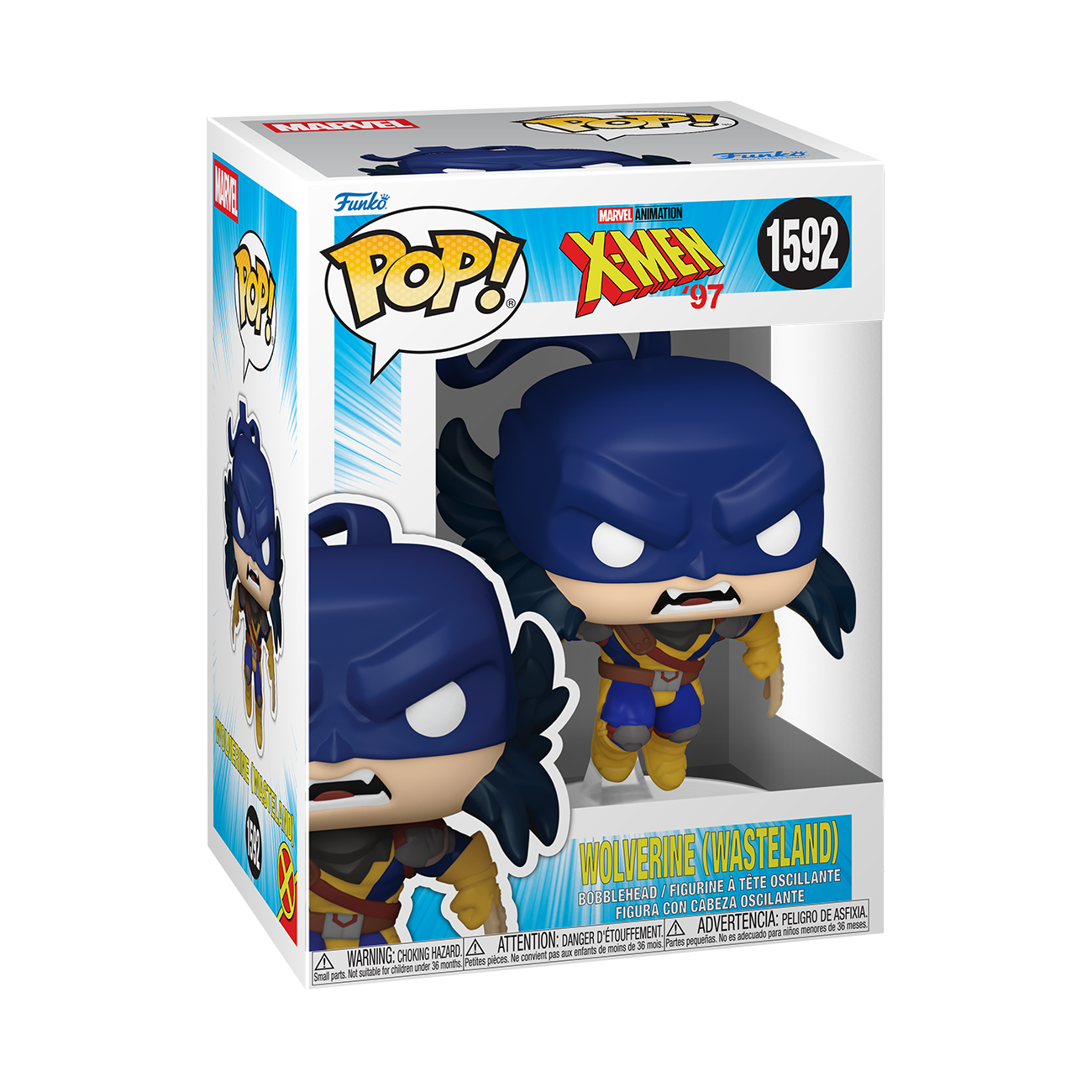 Image of X Men 97 Funko POP! Wolverine Wasteland Vinyl Figure