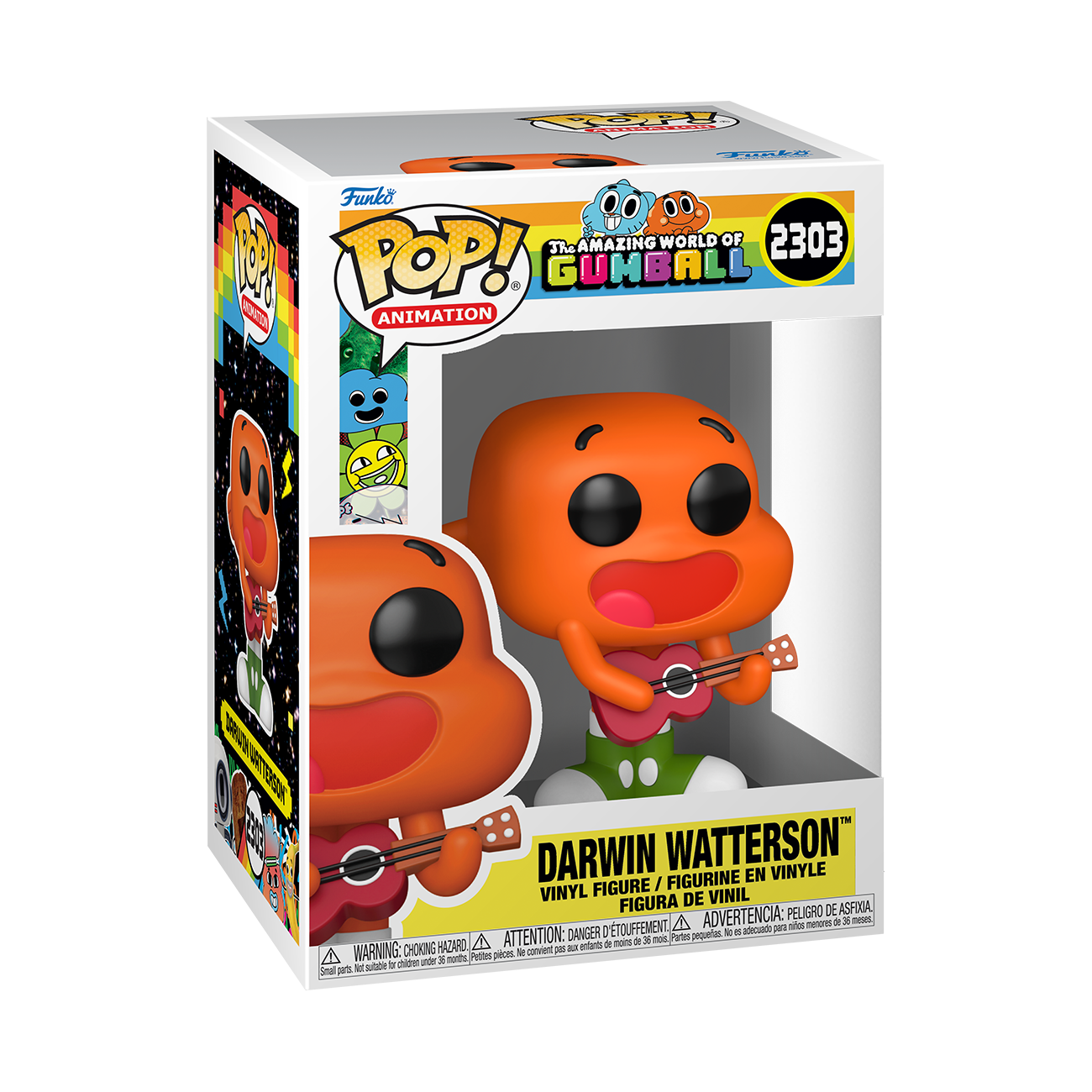 Image of The Amazing World of Gumball Funko POP! Darwin Watterson Vinyl Figure