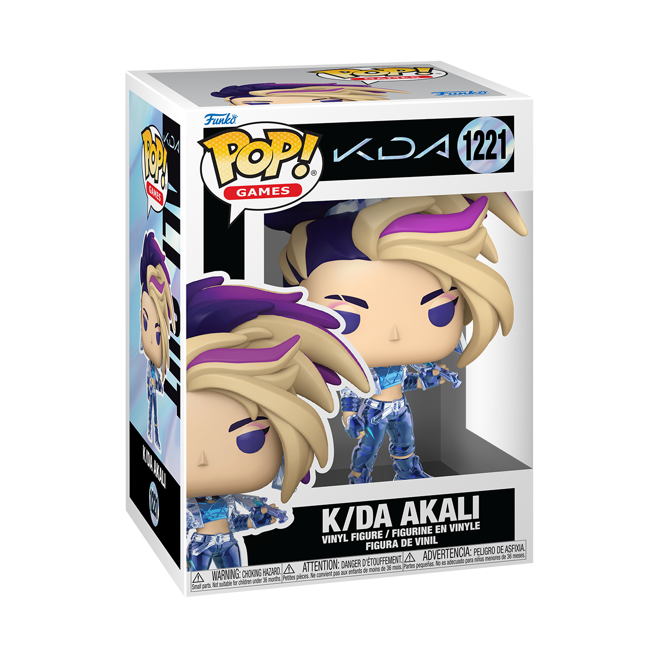 Image of League of Legends Funko POP! Akali K/DA Vinyl Figure
