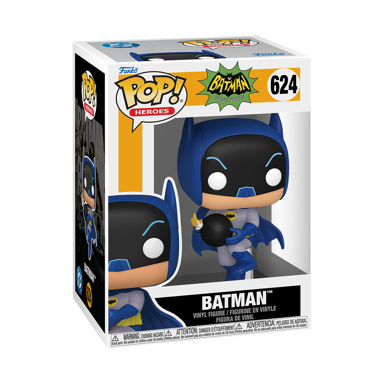 Image of Batman 1966 Funko POP! Batman with Bomb Vinyl Figure