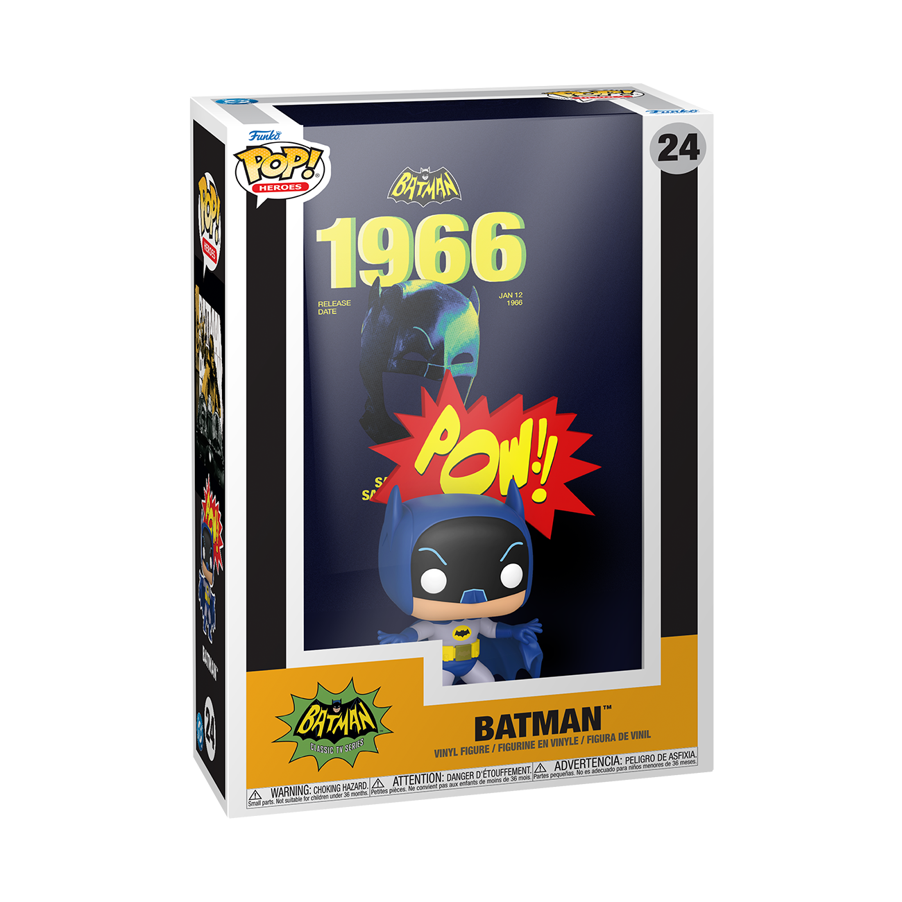 Image of Batman 1966 Funko POP! Batman VHS Cover Vinyl Figure