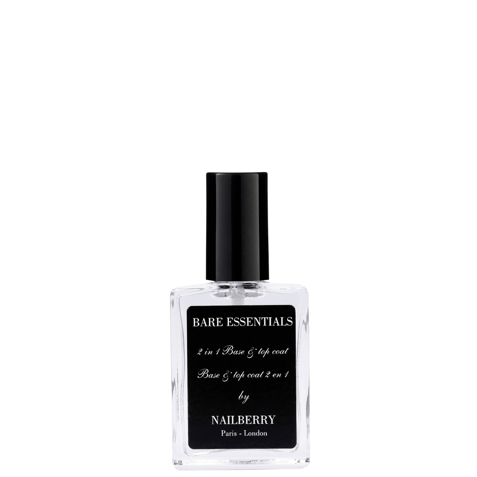 Nailberry Noirberry and Bare Essentials 2 in 1 Base & Top Coat Bundle 2