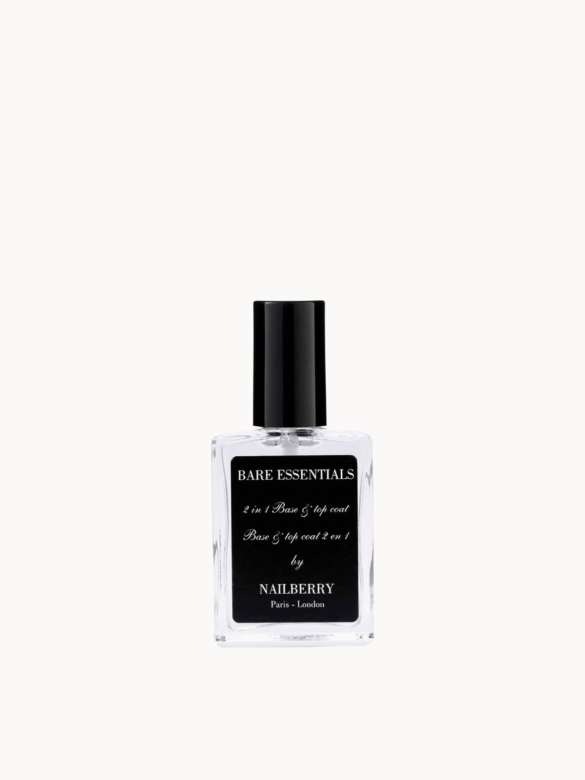 Nailberry Noirberry and Bare Essentials 2 in 1 Base & Top Coat Bundle 2