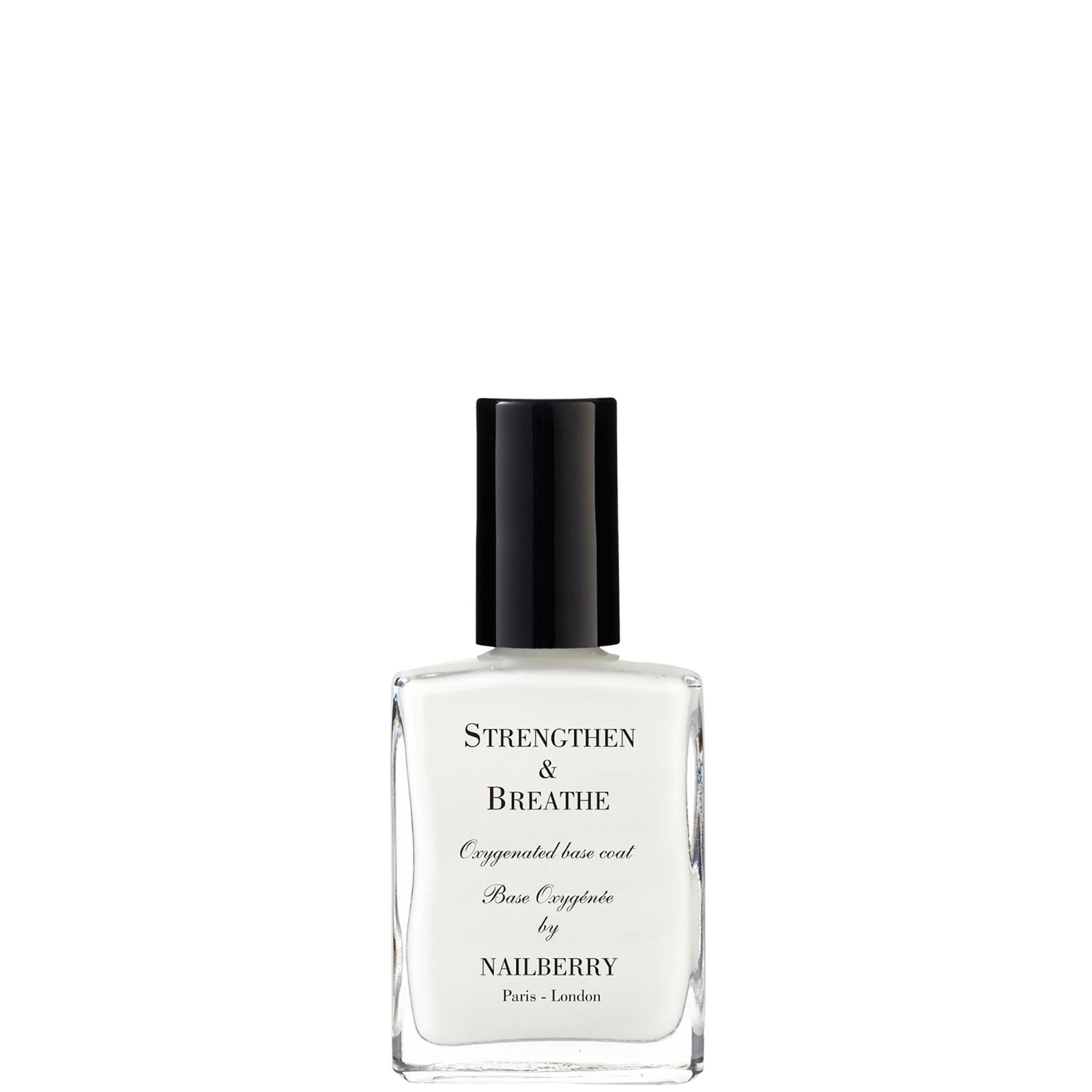 Nailberry Le Temps Des Cerises and Strengthen & Breathe Oxygenated Strengthening Base Coat 2