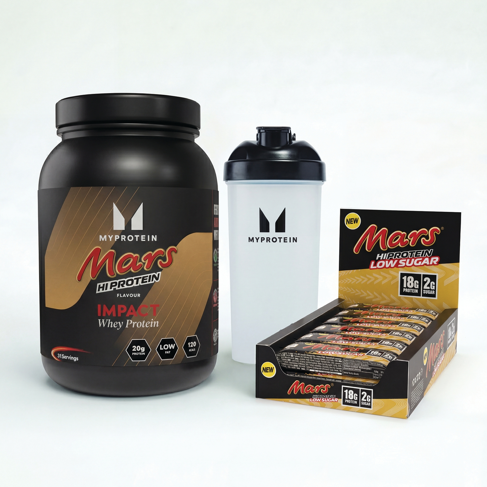 Myprotein UK MyProtein MARS® Impact Whey Protein Bundle - MARS® - 1KG - 30servings
