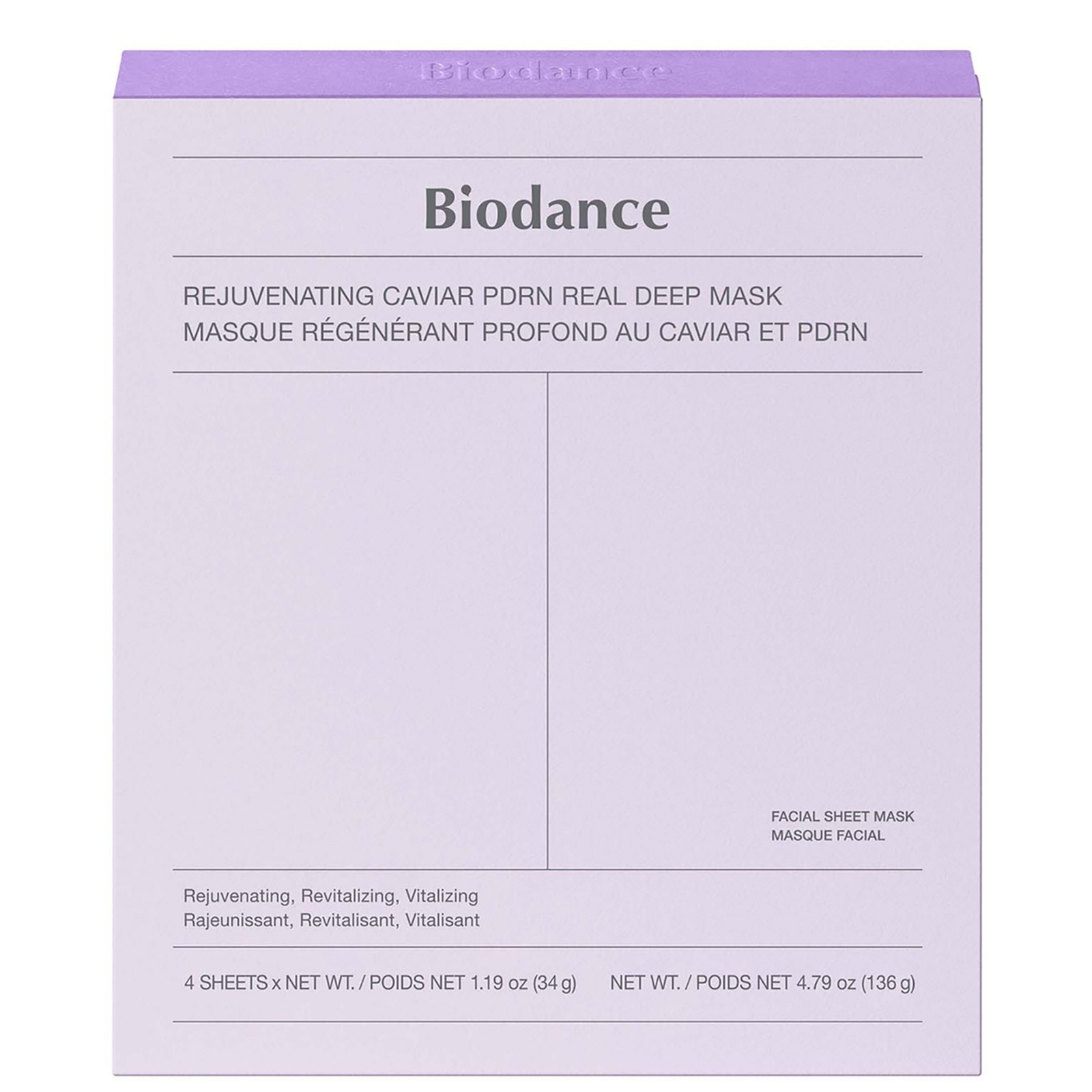Biodance Caviar PDRN Real Deep Mask (4 Pack)