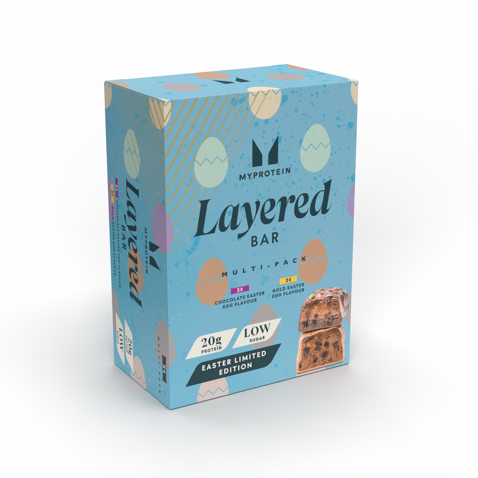 Myprotein UK MyProtein Easter Egg Layered Bar Variety Box