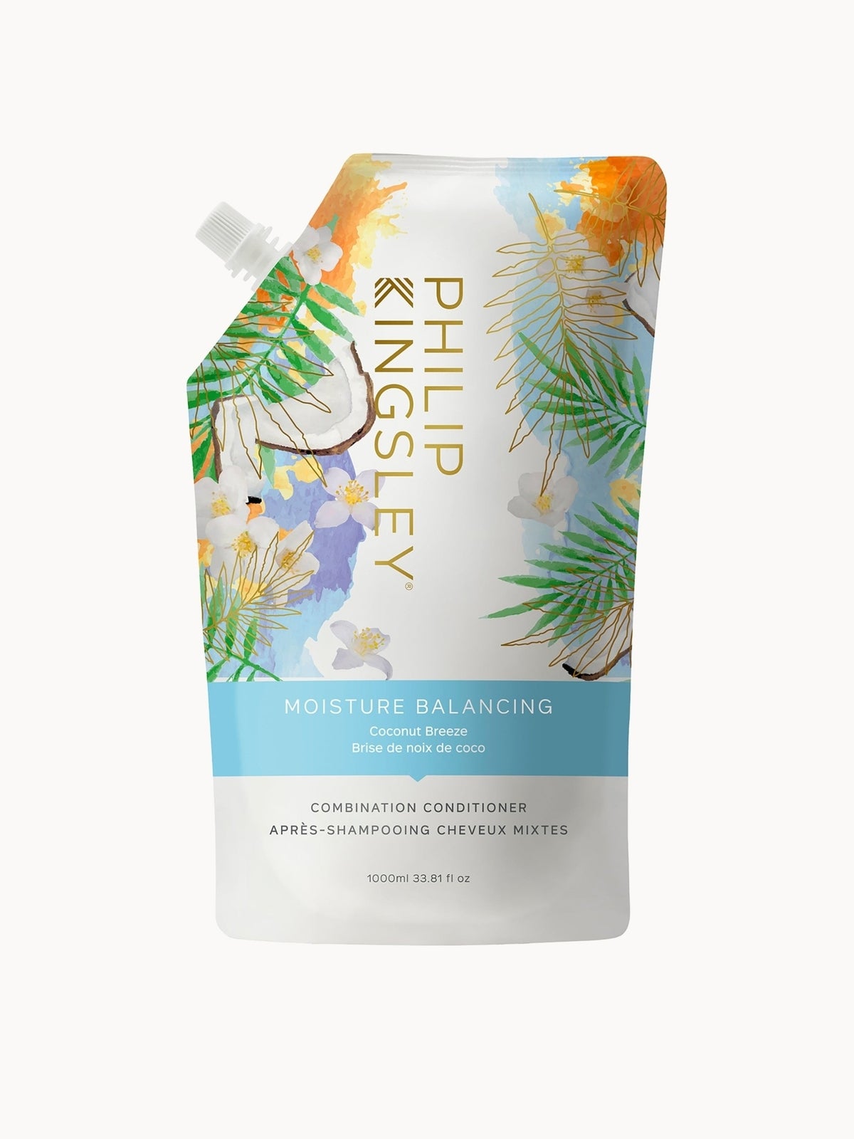 Philip Kingsley Coconut Breeze Moisture Balancing Conditioner 1L Eco Pouch (Worth £75)
