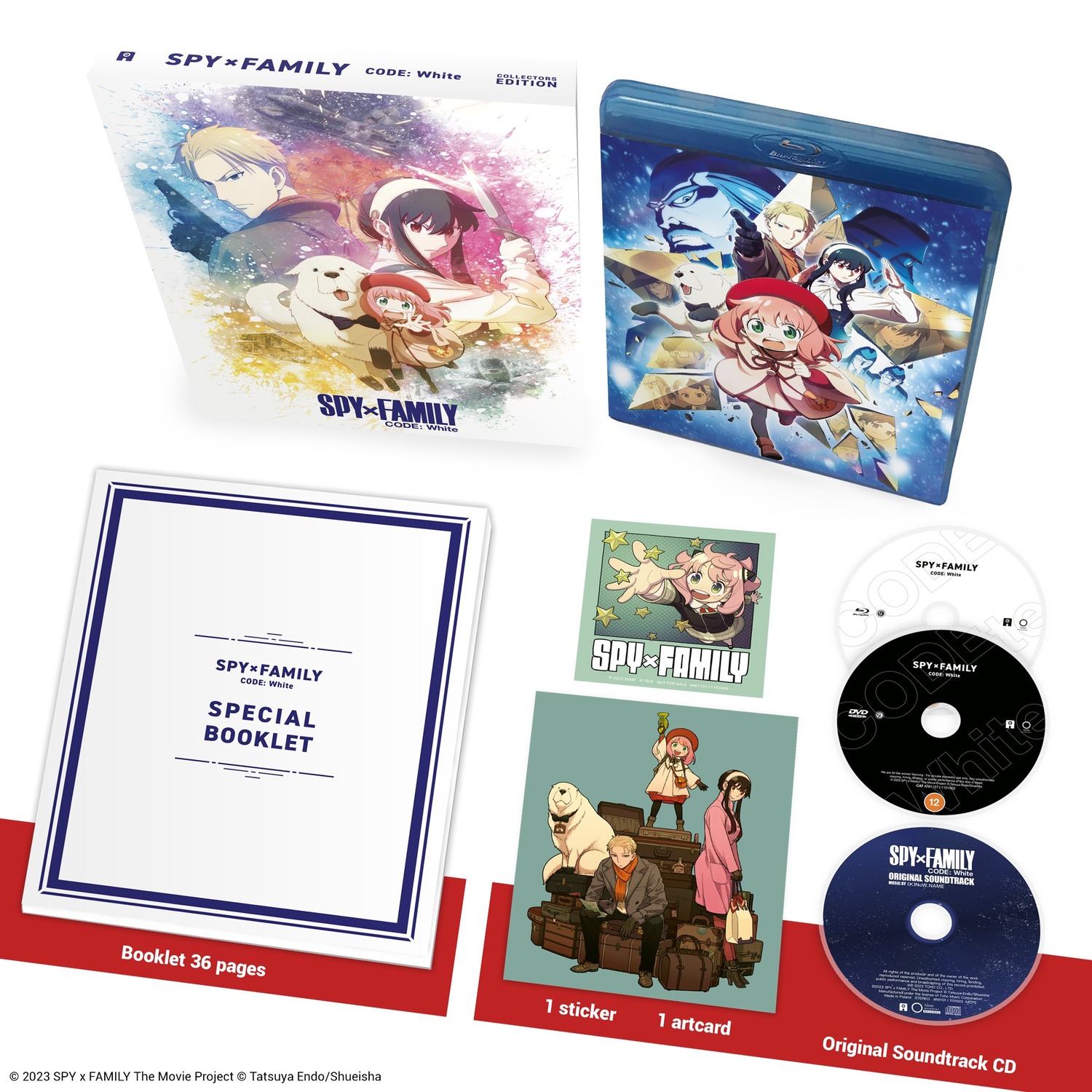 Click to view product details and reviews for Spy X Family Code White Collectors Edition Blu Raydvdcd.