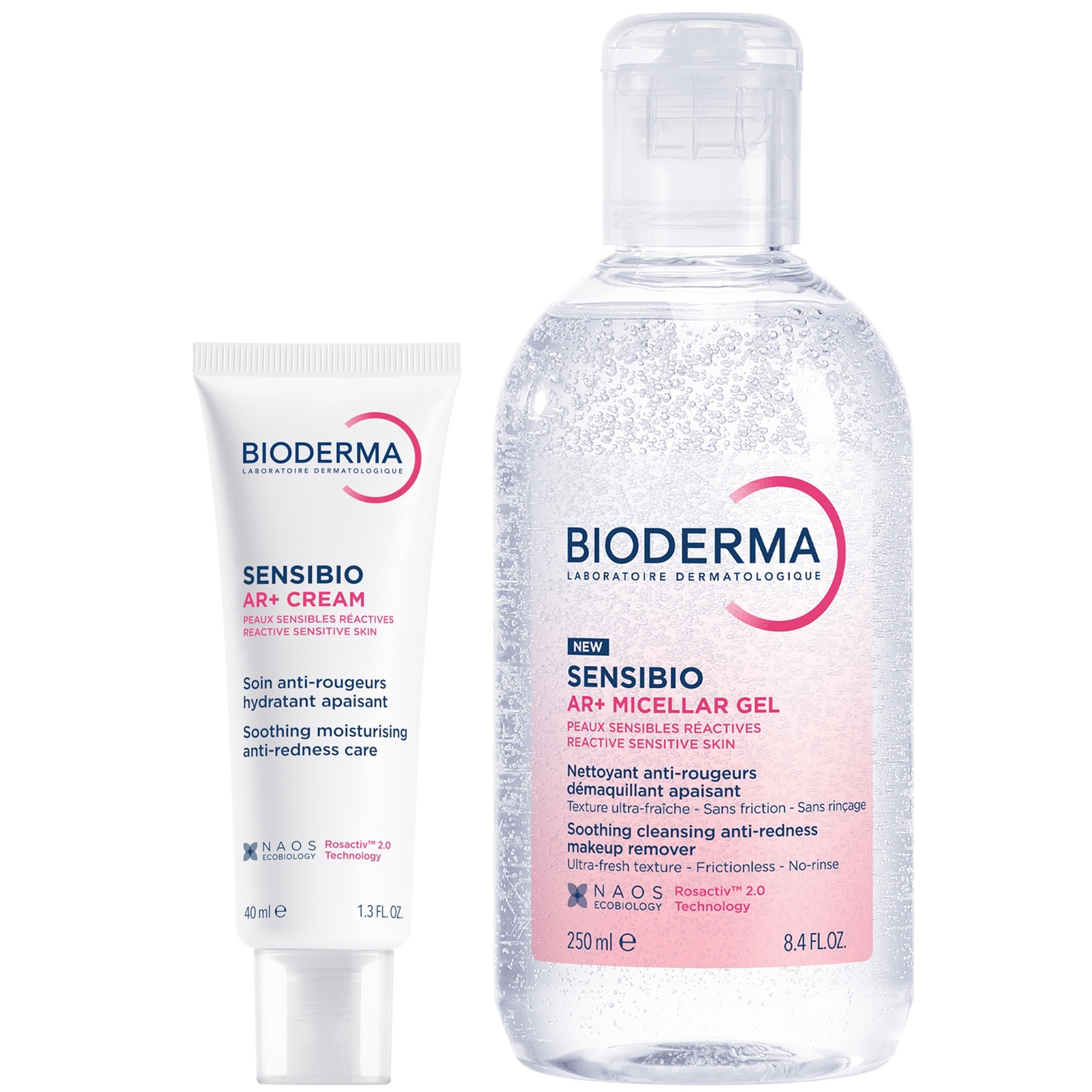 

Bioderma Sensibio Anti-Redness, Soothing Duo for Sensitive Skin Prone to Redness